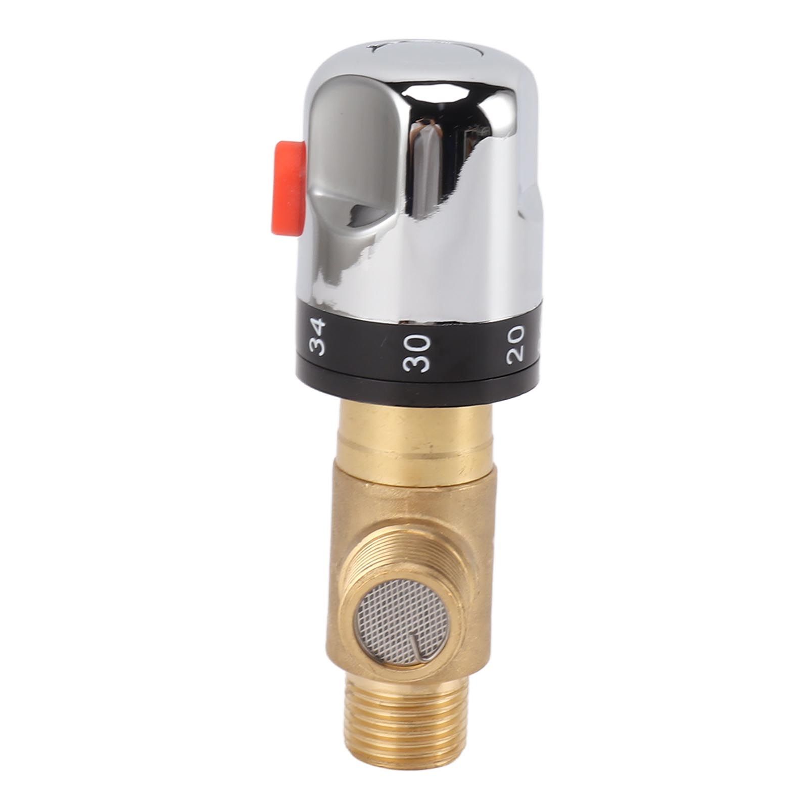 Thermostatic Mixing Valve Brass Shower Mixing Valve Hot and Cold Water view 10