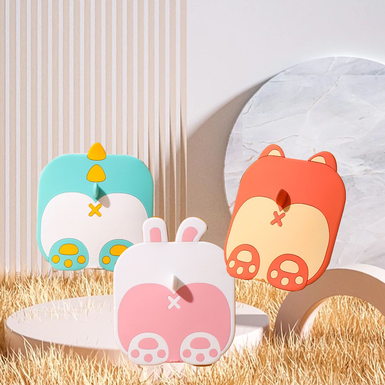 Shower Drain Stopper Cartoon Style Odour Resistant Silicone Anti Slip Bathtub view 13