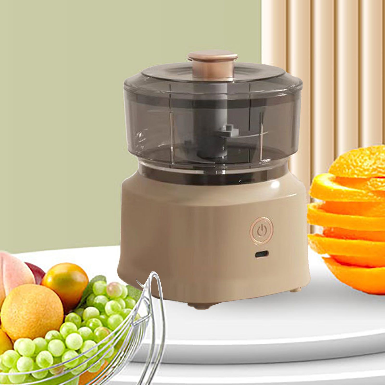 Electric Meat Chopper Grinder Blender Multifunctional Stainless Steel Blades view 6