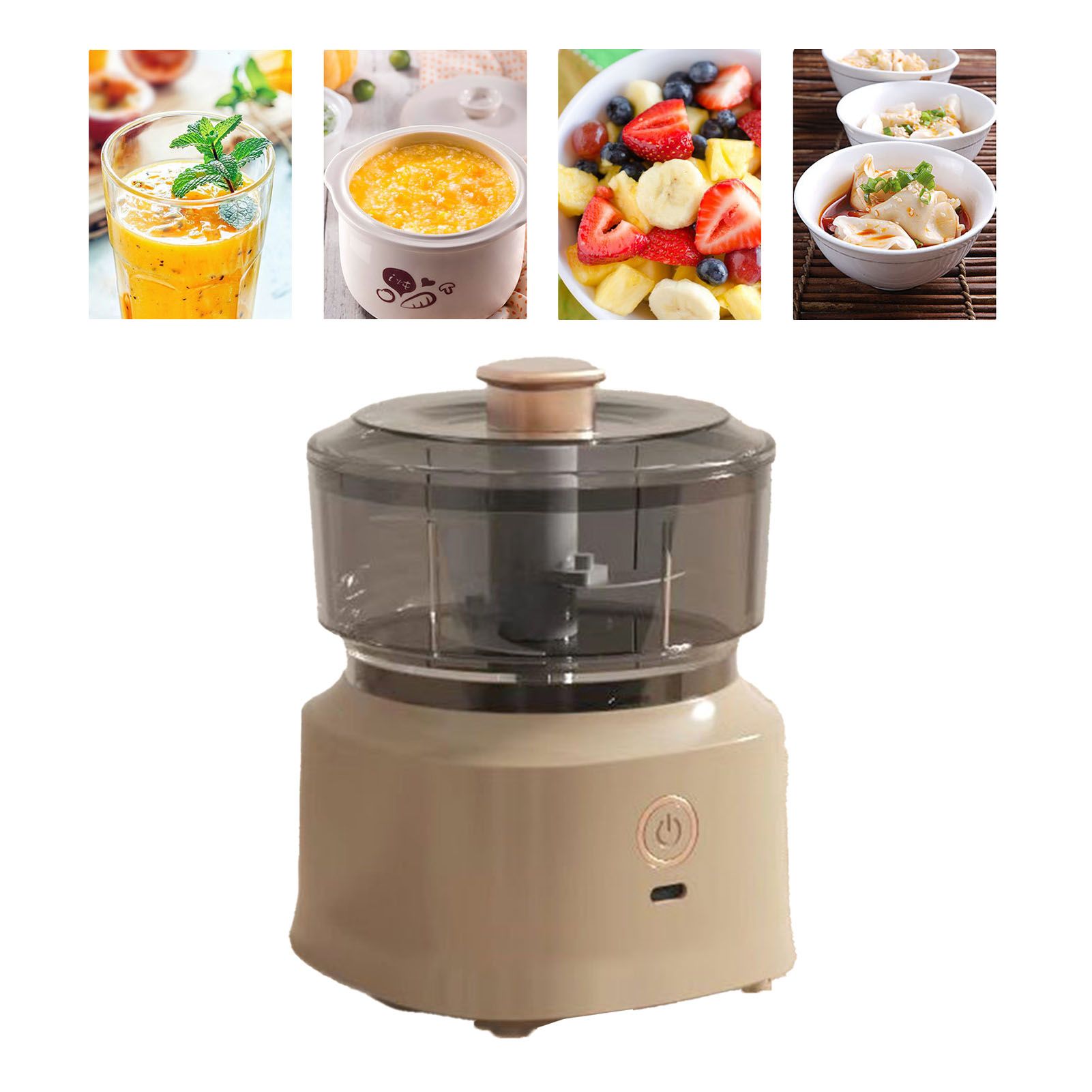 Electric Meat Chopper Grinder Blender Multifunctional Stainless Steel Blades view 11