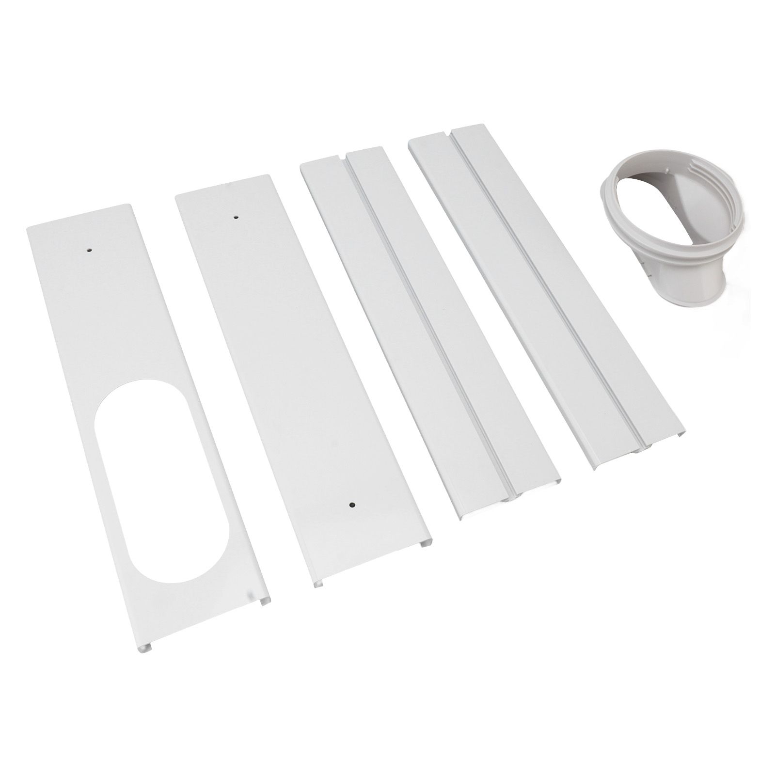 Portable AC Window Vent Kit Air Conditioner Window Kit Adjustable PVC Window view 2