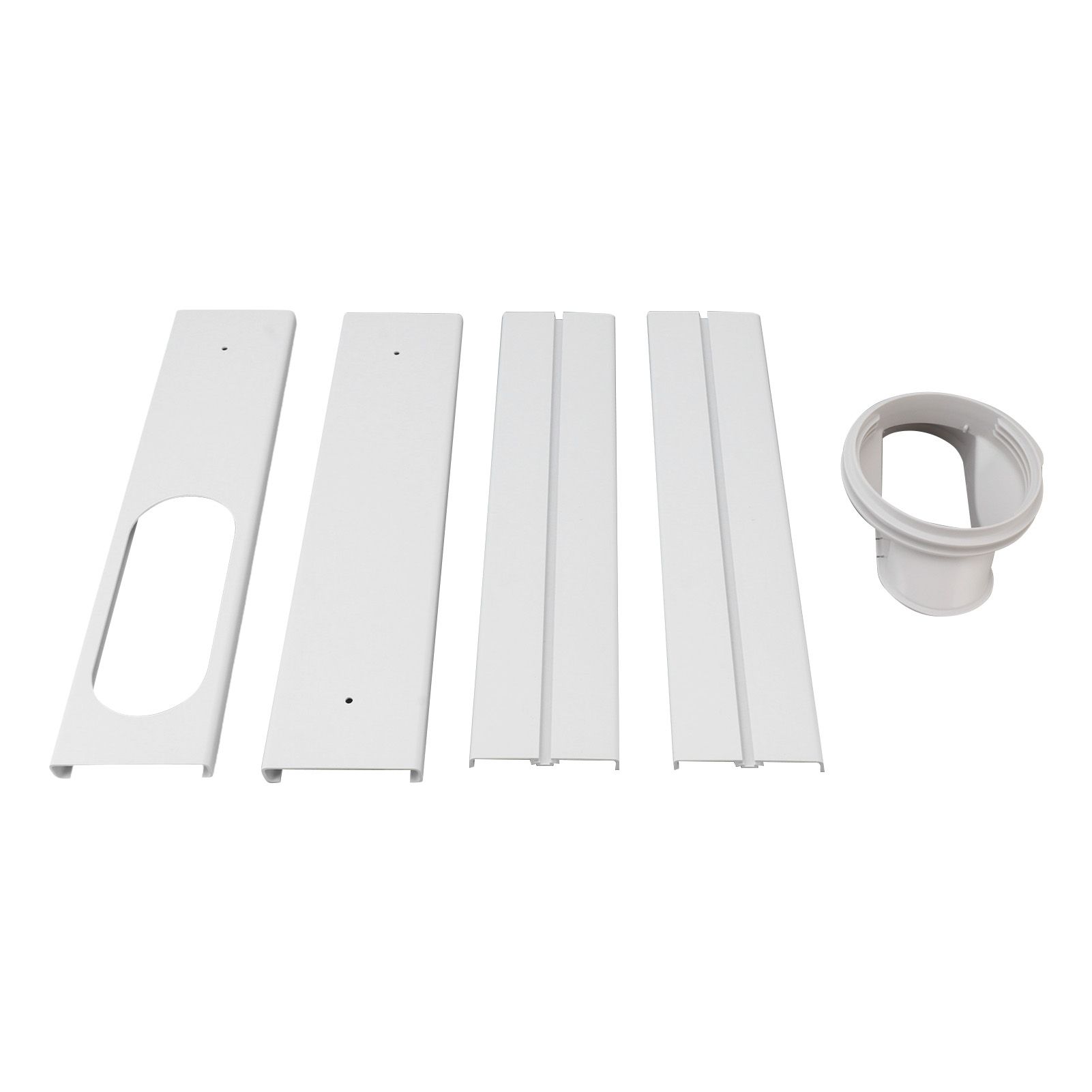 Portable AC Window Vent Kit Air Conditioner Window Kit Adjustable PVC Window view 4