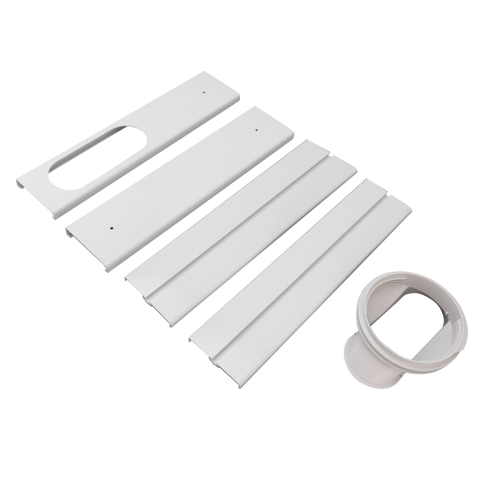 Portable AC Window Vent Kit Air Conditioner Window Kit Adjustable PVC Window view 6