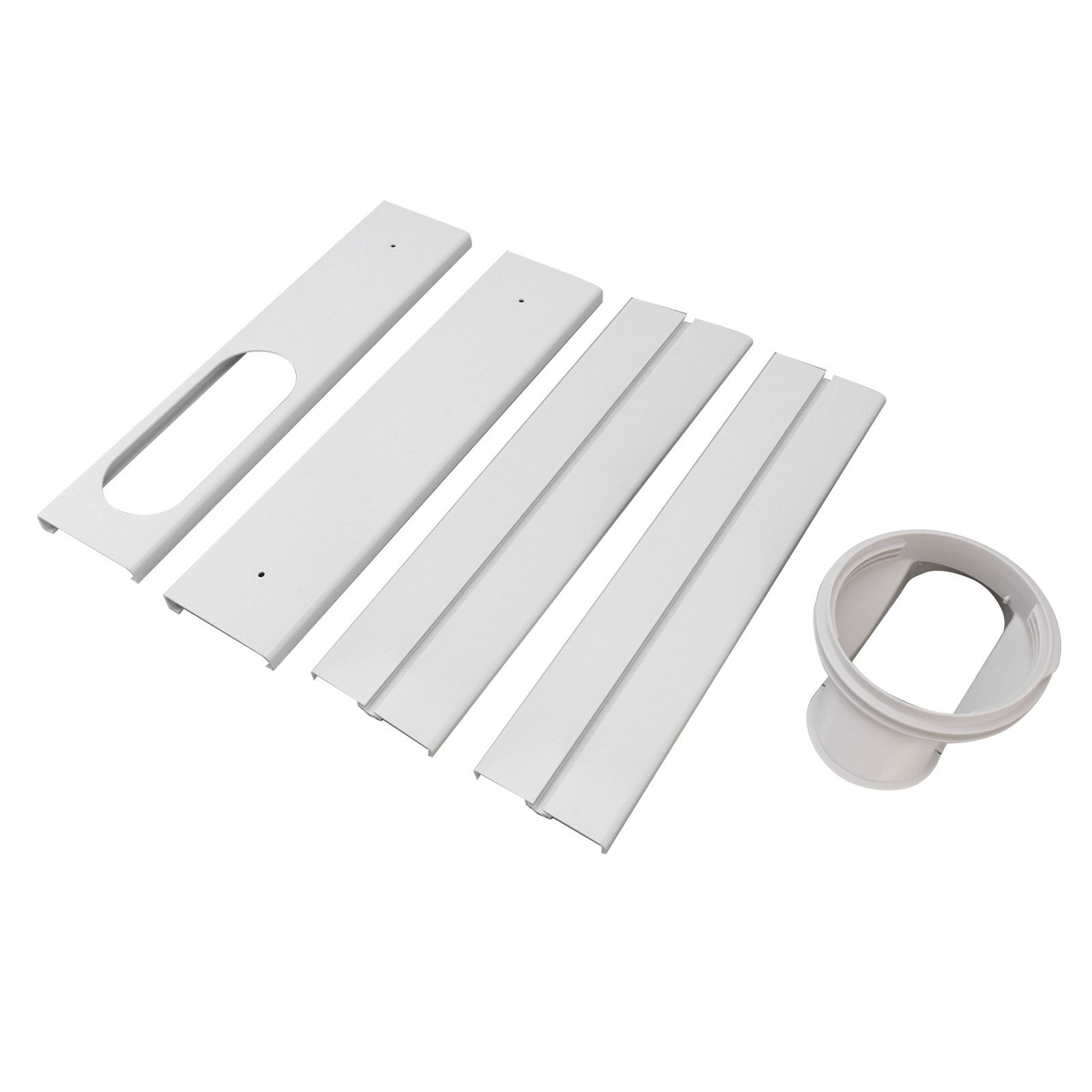 Portable AC Window Vent Kit Air Conditioner Window Kit Adjustable PVC Window view 7