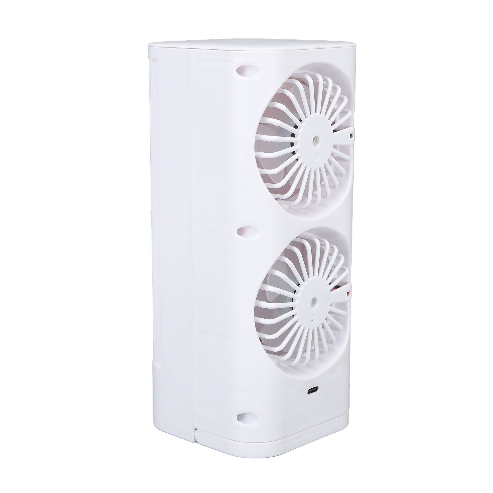 Desk Night Light Fan Power Adjustable Space Saving Quiet Multifunctional Cool view 13