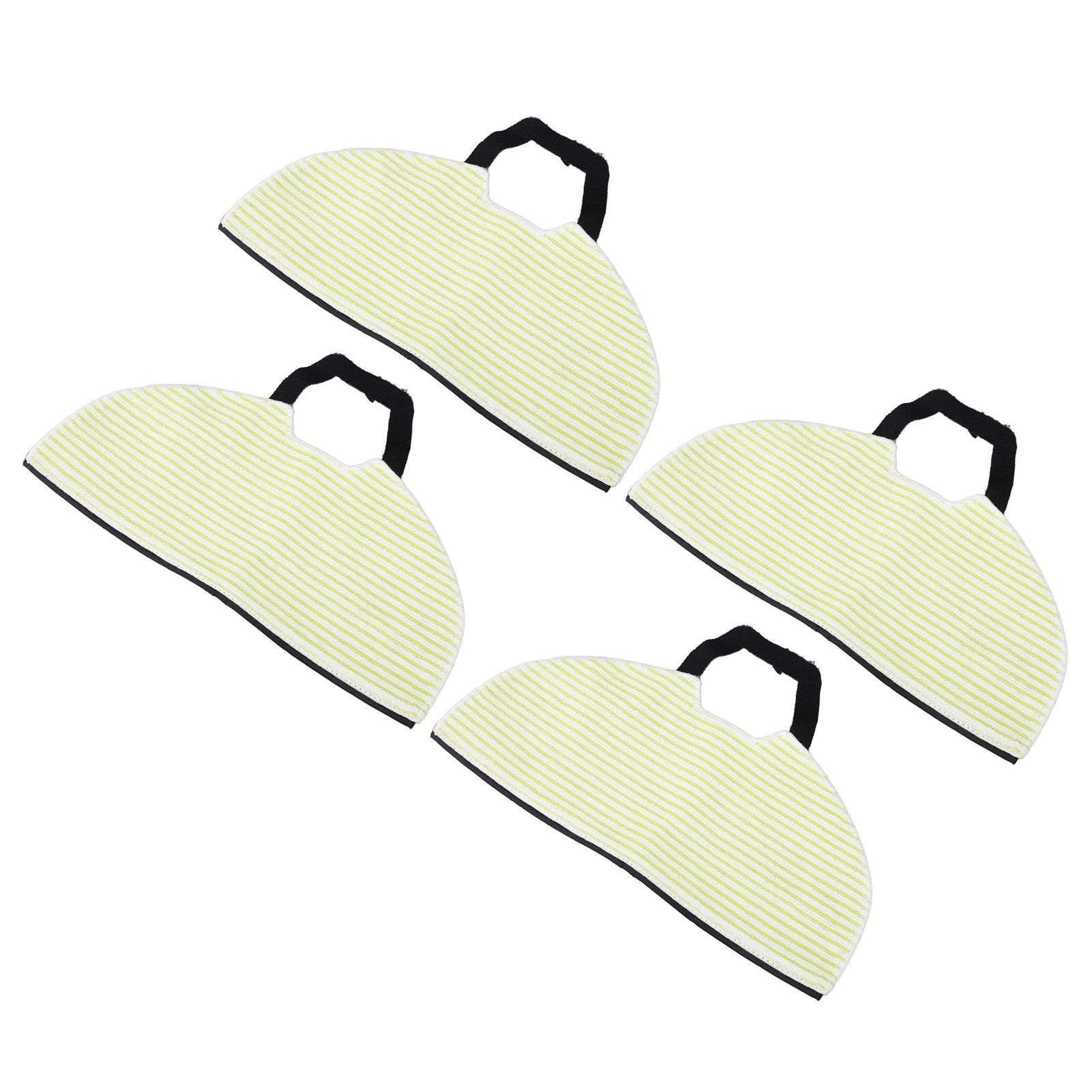 4pcs Vacuum Mop Pads Shed Resistant Highly Absorbent Reusable Mop Cloth Pad view 2