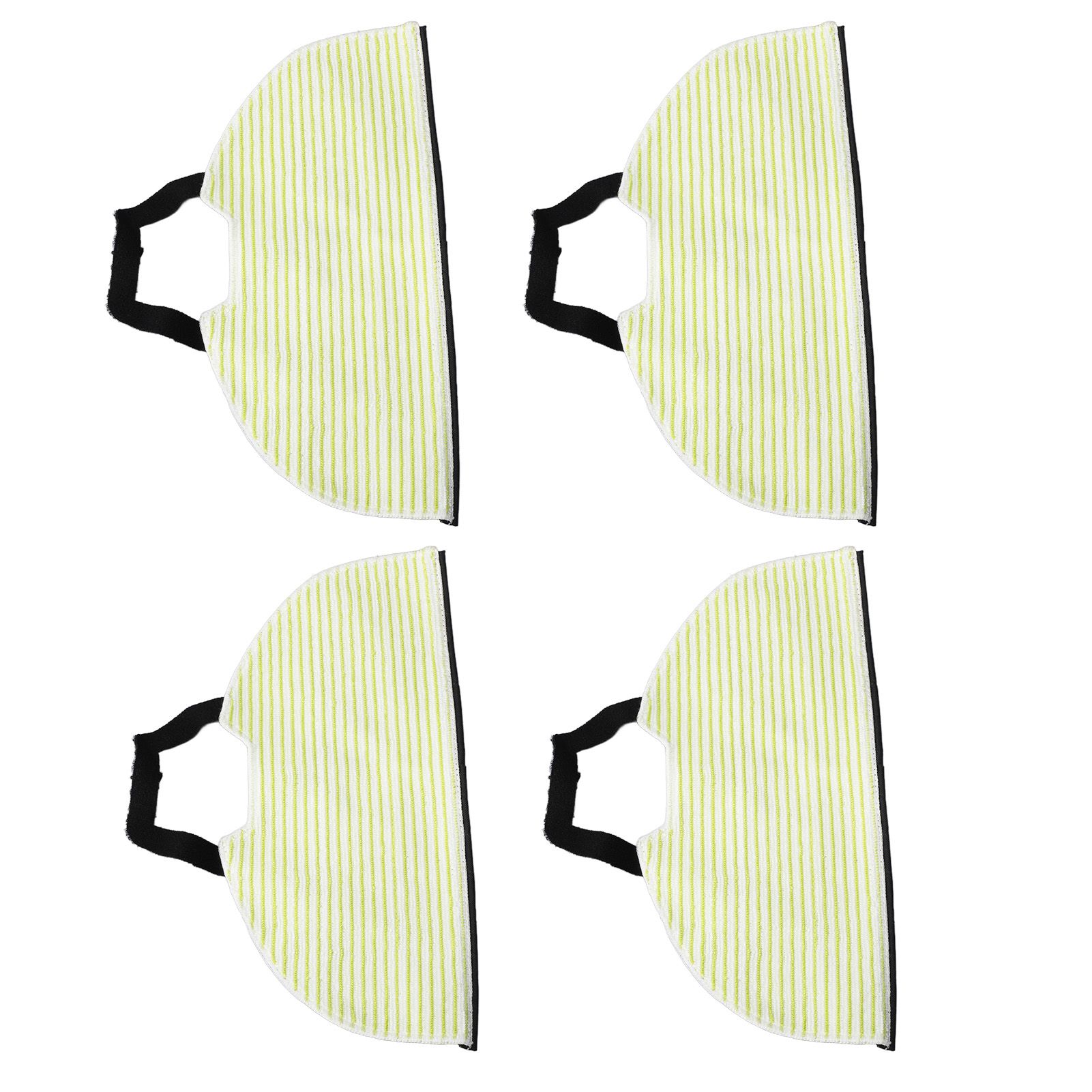 4pcs Vacuum Mop Pads Shed Resistant Highly Absorbent Reusable Mop Cloth Pad view 10