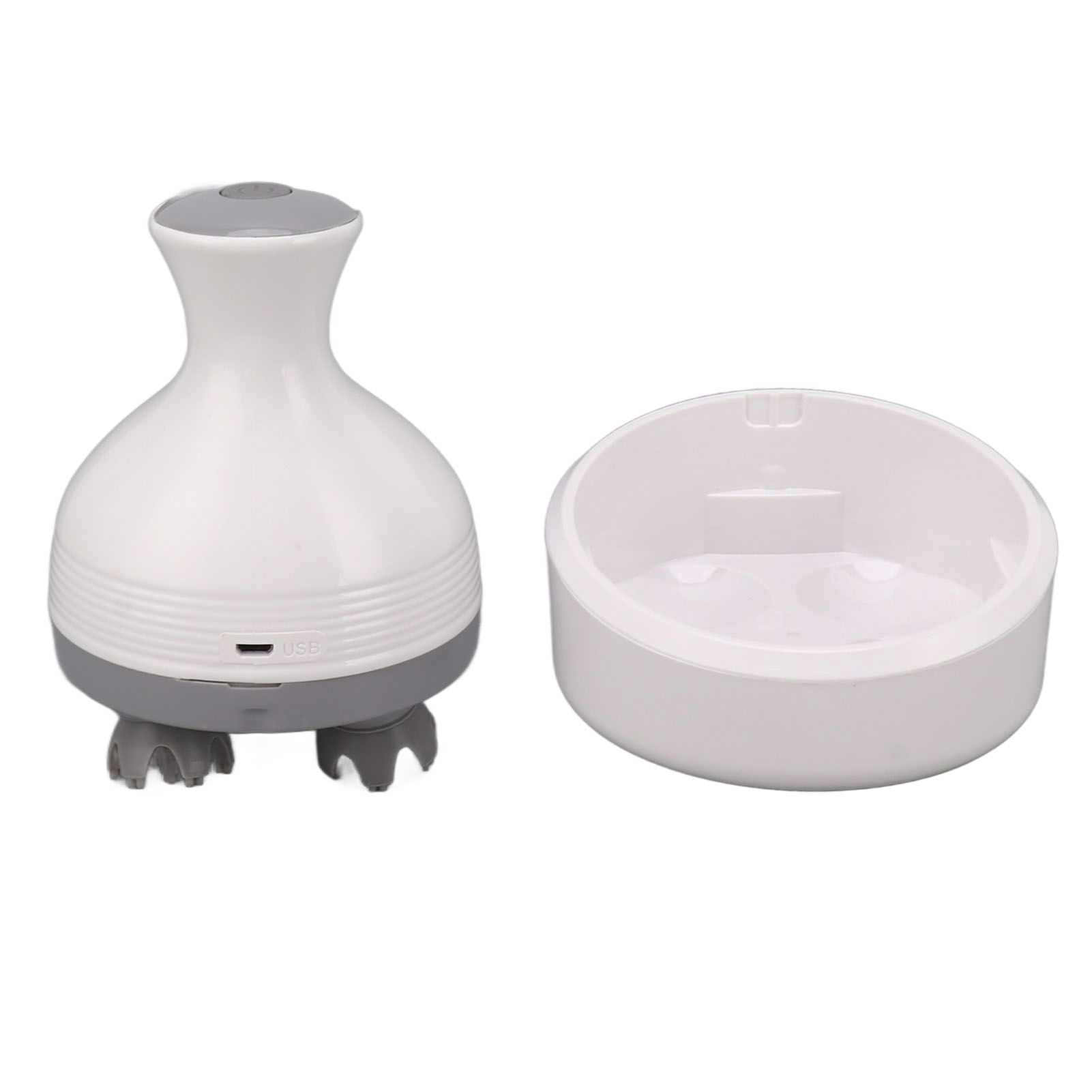 Portable Electric Handheld Scalp Massager USB Rechargeable Electric Pet view 7