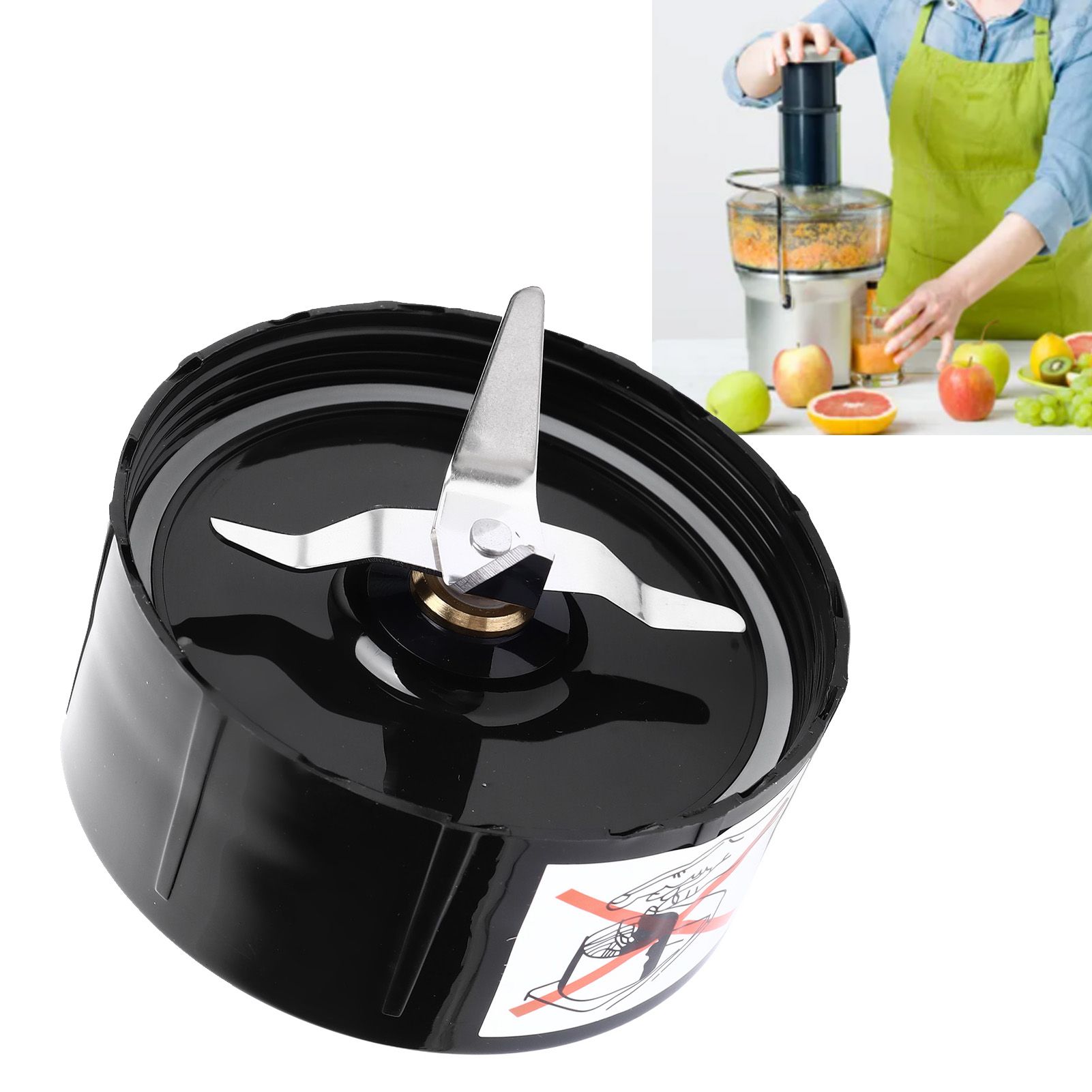 MB 250W Blender Blade Cross Steel Fully Cutting Juicer Blade Base Kitchen Supplies view 11
