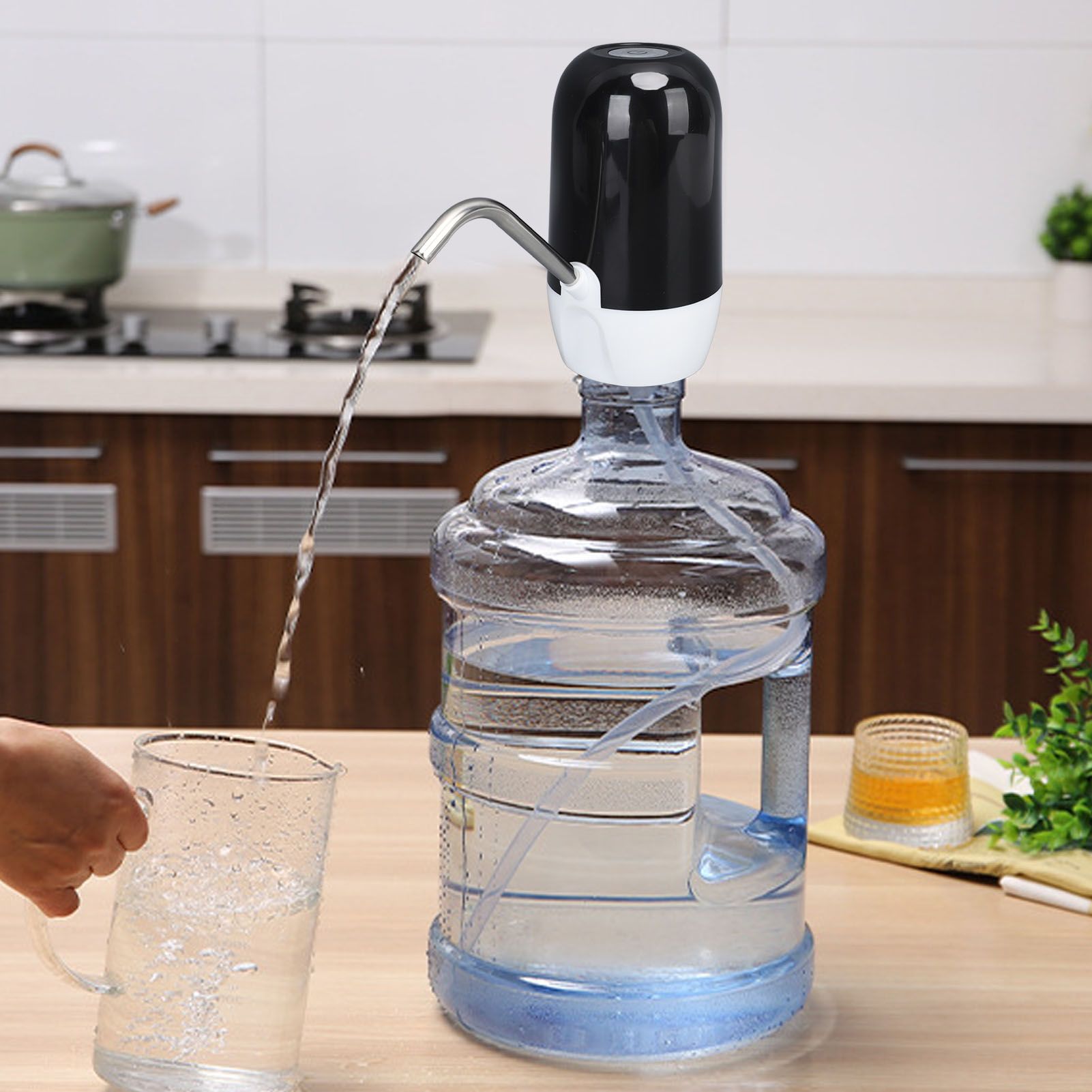 Household Small Electric Water Bottle Dispenser Mute Automatic Electric view 12