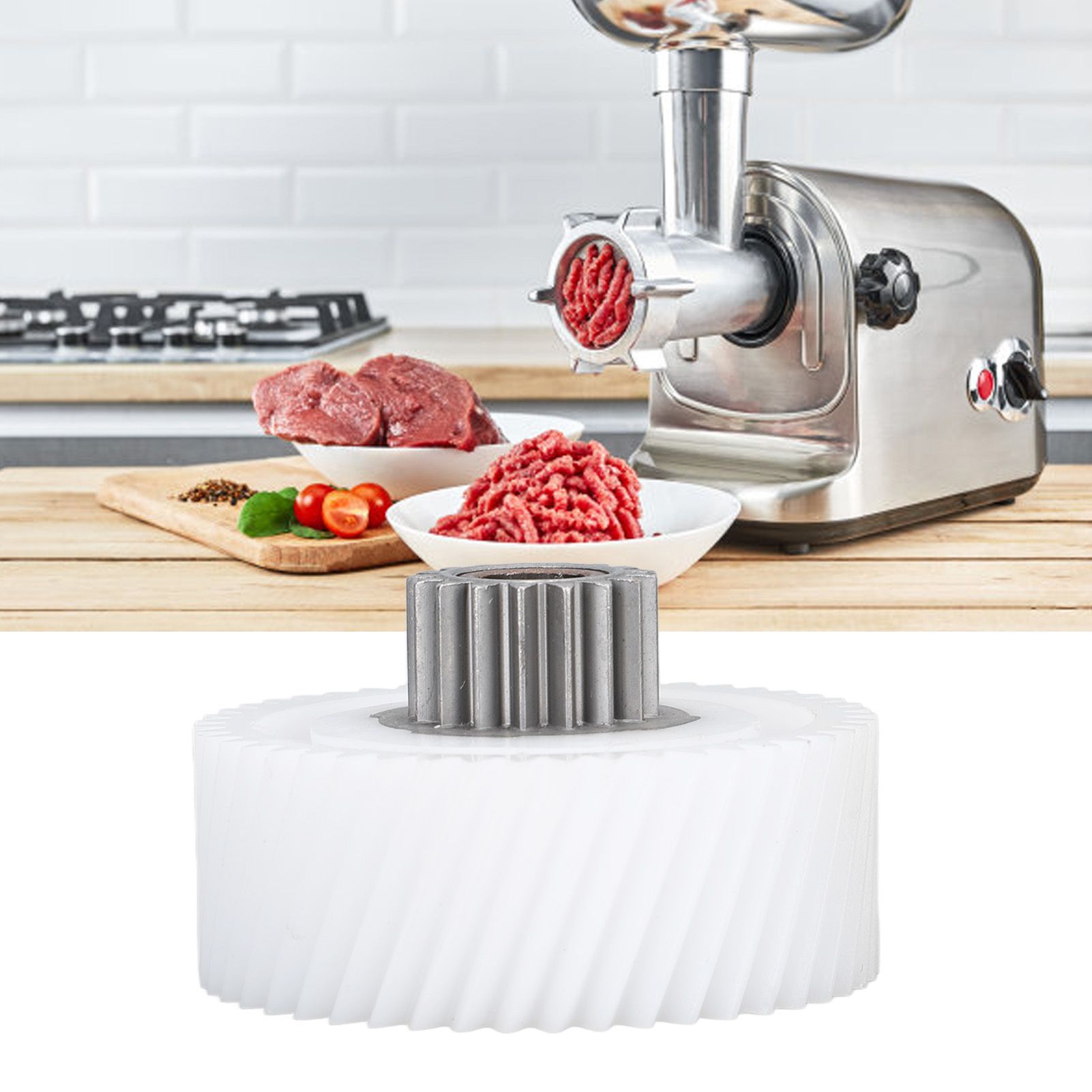 Meat Grinder Gear Spare Part Stainless Steel Plastic Meat Grinder Mincer view 11