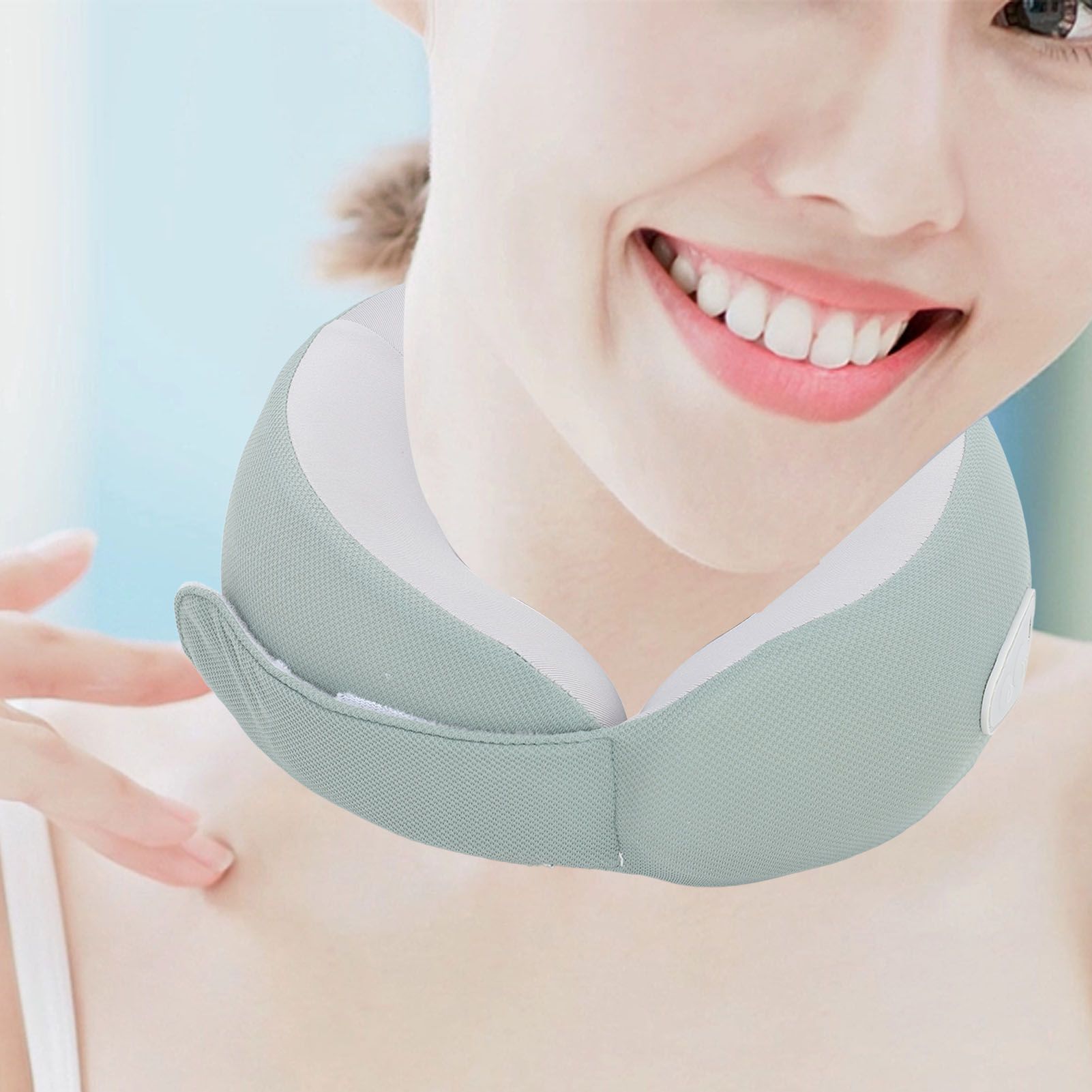 Cordless Neck Massager High Resilience Memory Foam Portable Shiatsu Back Neck view 11