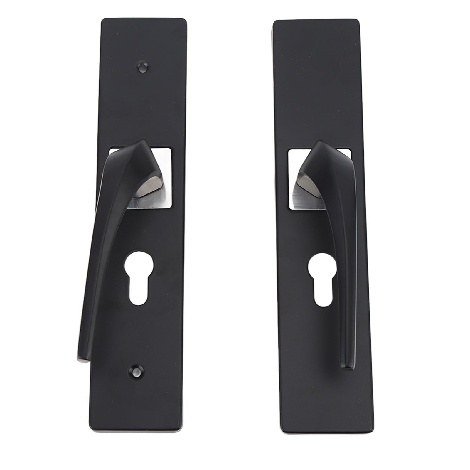 Bedroom Lock Set Household Interior Room Bathroom Silent Aluminium Alloy with view 4