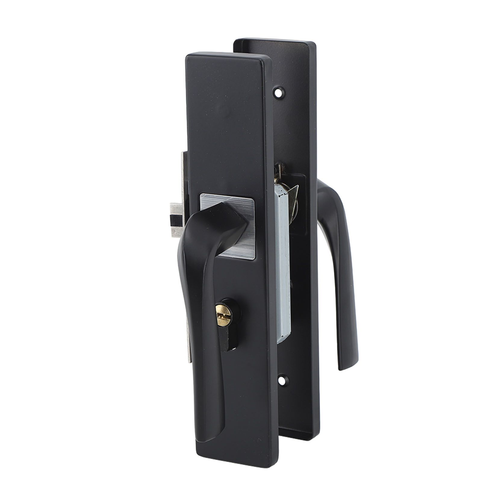Bedroom Lock Set Household Interior Room Bathroom Silent Aluminium Alloy with view 9