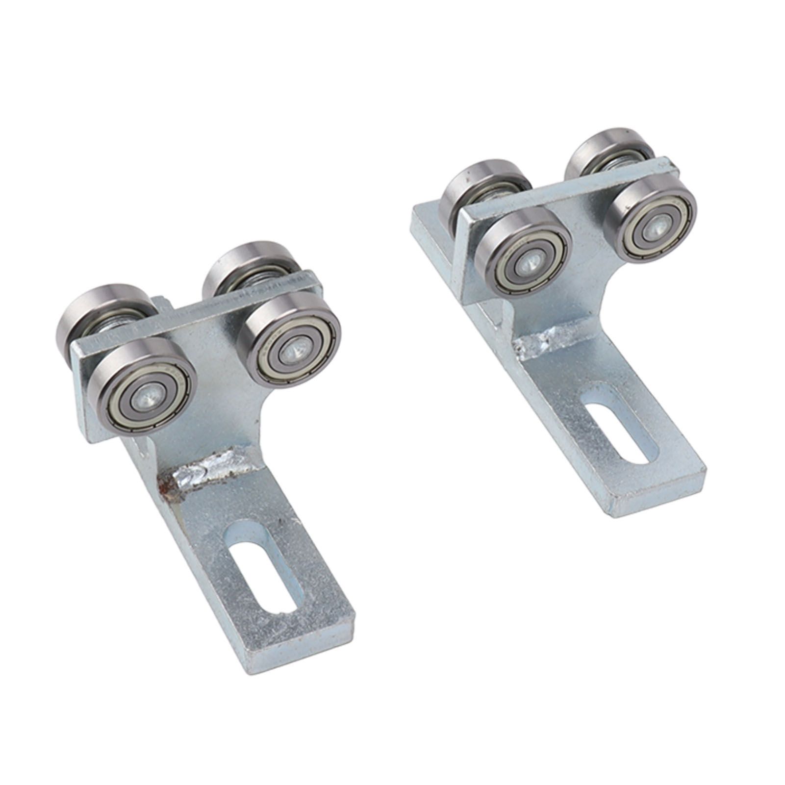 2PCS 4 Wheel Trolley Assemlly T Type Alloy Steel Bearing Trolley Assembly for view 2