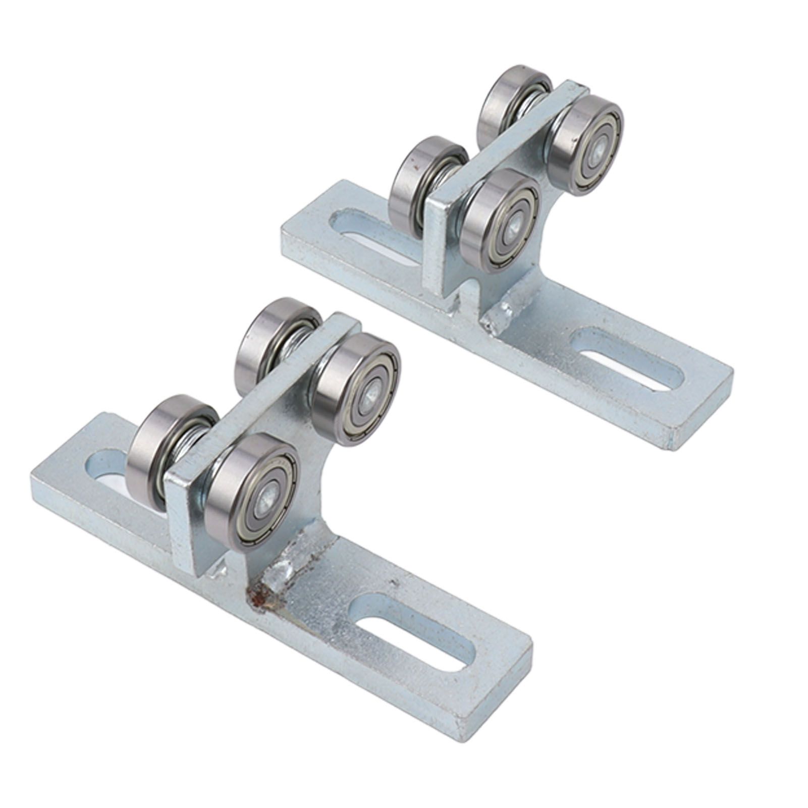 2PCS 4 Wheel Trolley Assemlly T Type Alloy Steel Bearing Trolley Assembly for view 3