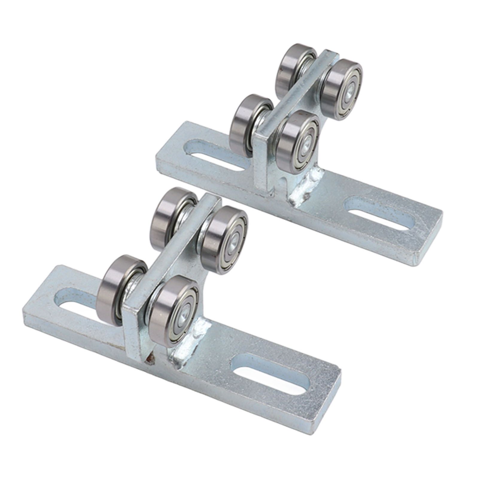 2PCS 4 Wheel Trolley Assemlly T Type Alloy Steel Bearing Trolley Assembly for view 4