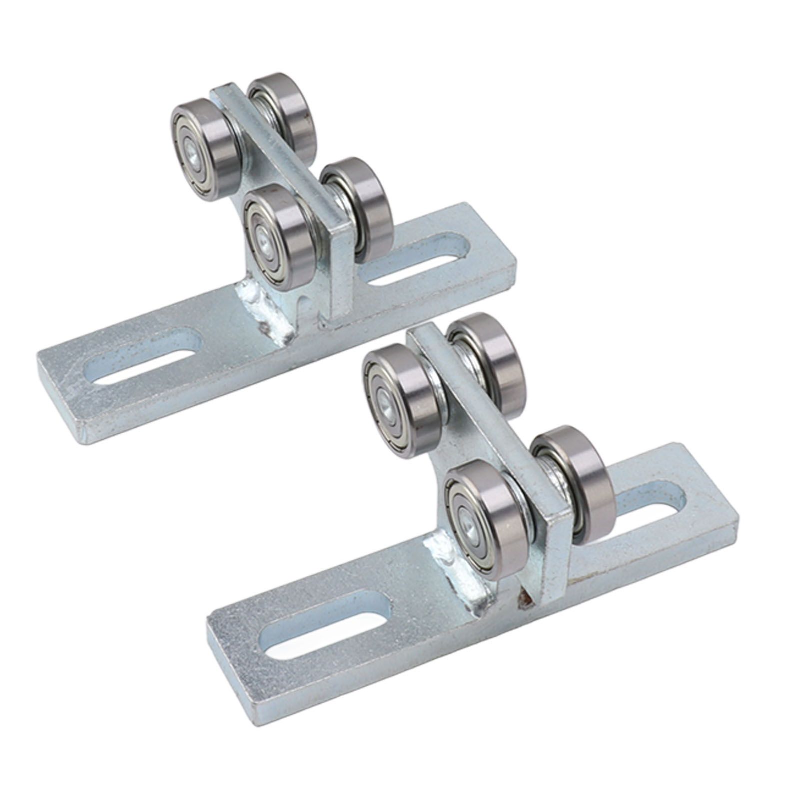 2PCS 4 Wheel Trolley Assemlly T Type Alloy Steel Bearing Trolley Assembly for view 5