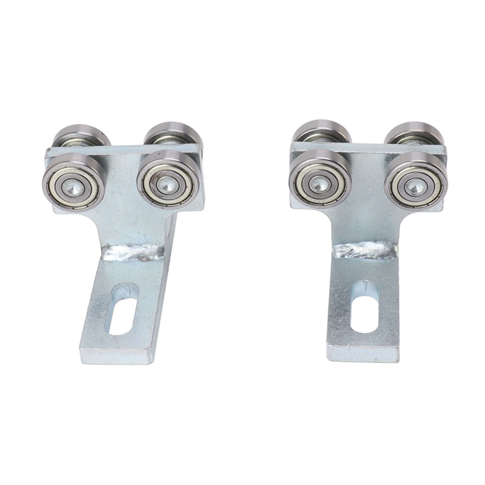 2PCS 4 Wheel Trolley Assemlly T Type Alloy Steel Bearing Trolley Assembly for view 9