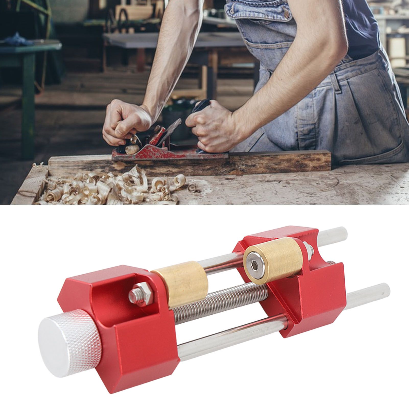 Honing Guide Sharpener Aluminum Alloy Angles Fixed Sharpening Jig for view 14