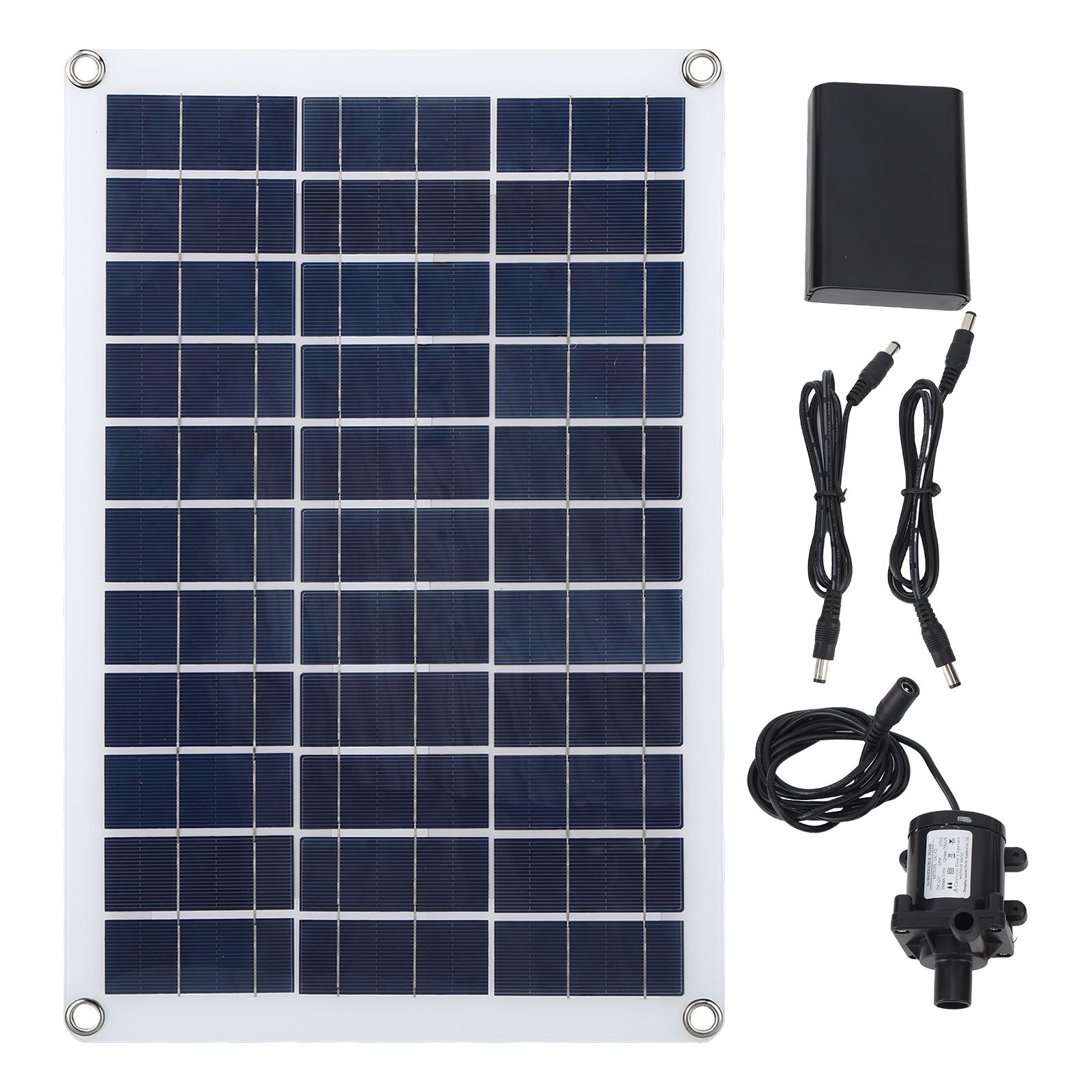 12V Solar Water Pump Kit Continuous Work Low Noise DC Brushless Solar Powered