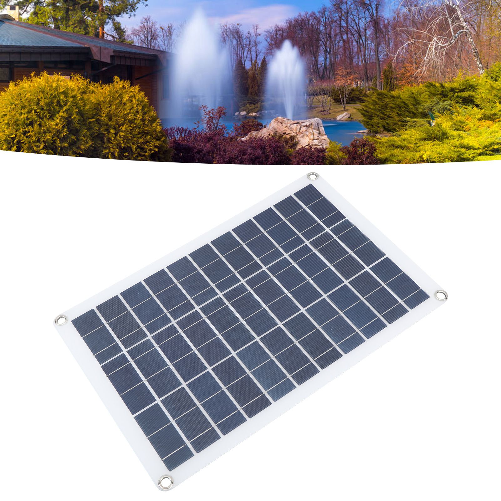 12V Solar Water Pump Kit Continuous Work Low Noise DC Brushless Solar Powered view 12
