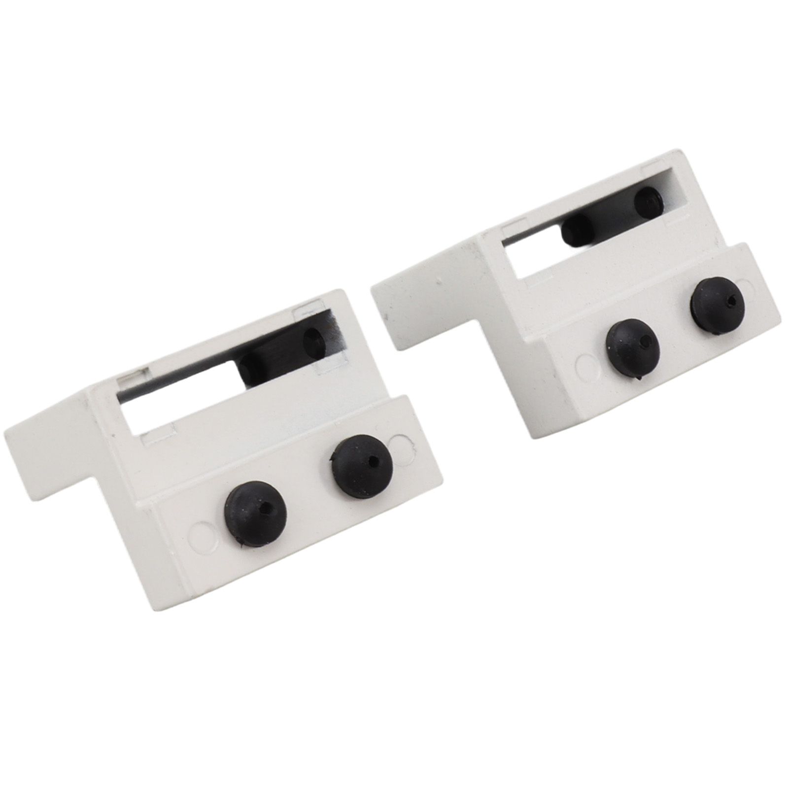 Barn Door Stopper White Sliding Barn Door Hardware Accessories with Hex Wrench view 3