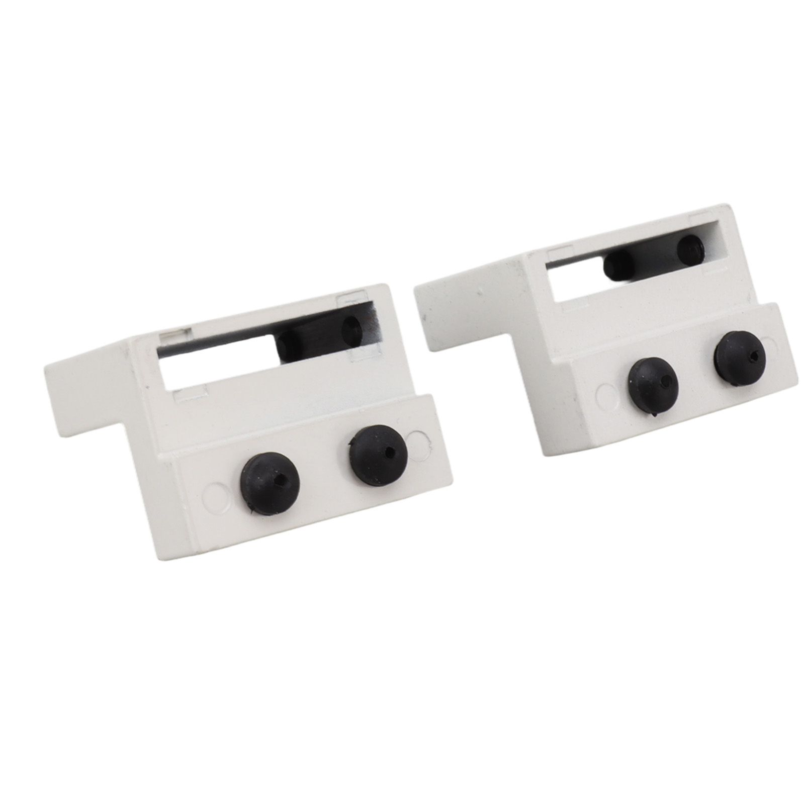 Barn Door Stopper White Sliding Barn Door Hardware Accessories with Hex Wrench view 4