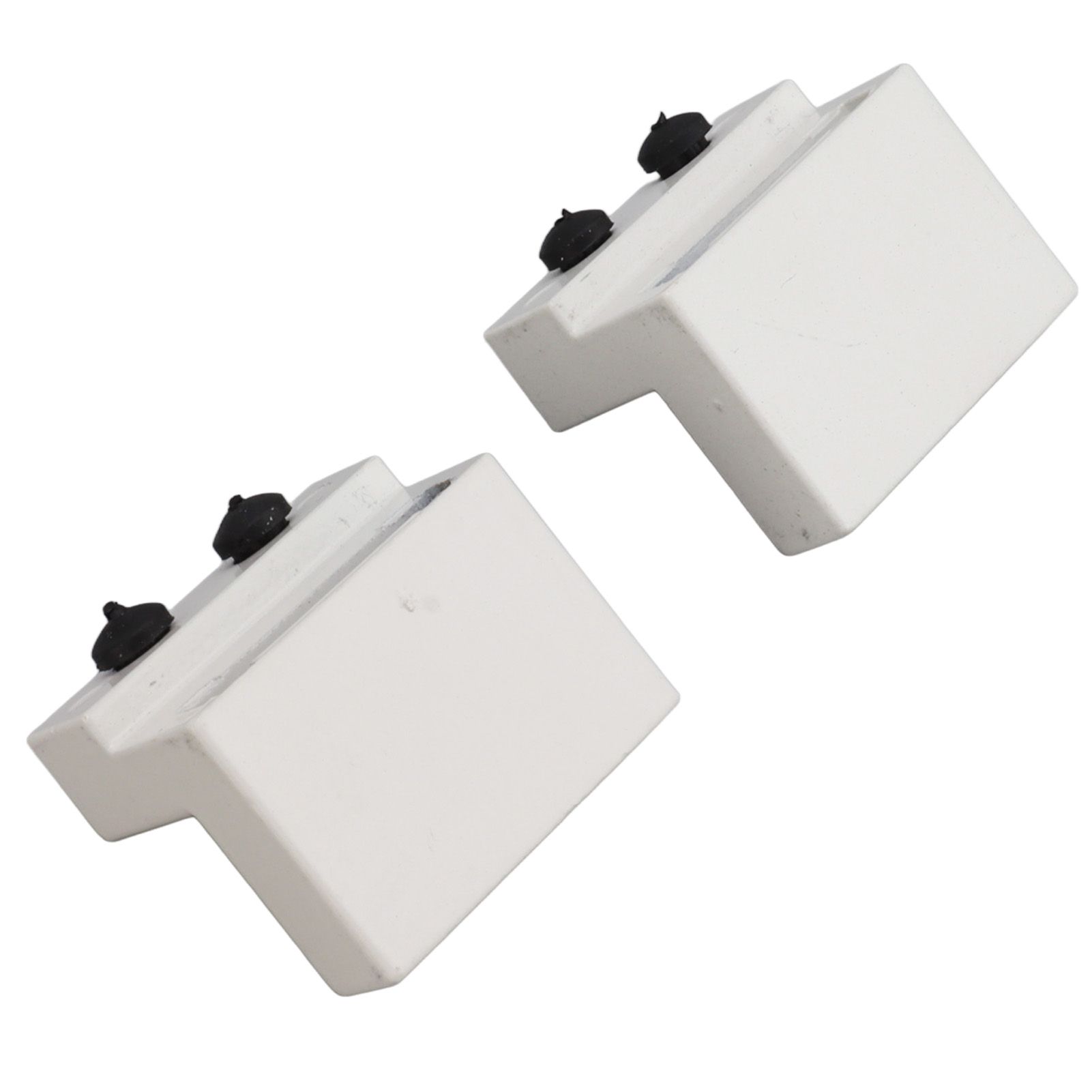 Barn Door Stopper White Sliding Barn Door Hardware Accessories with Hex Wrench view 10