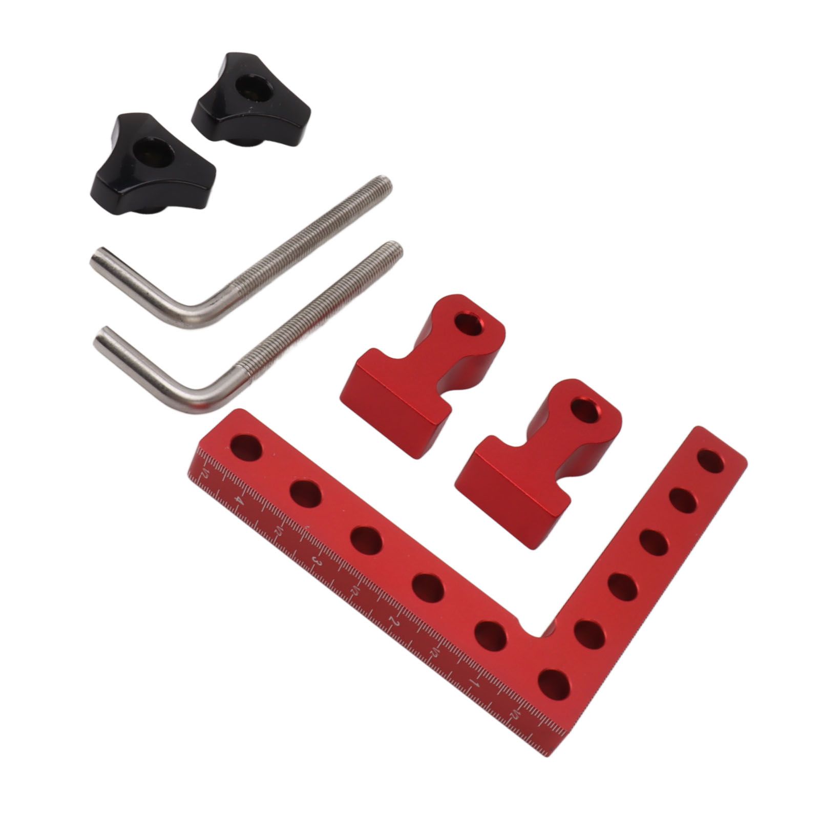 90 Degree Positioning Squares Aluminum Alloy Woodworking Right Angle Corner view 9