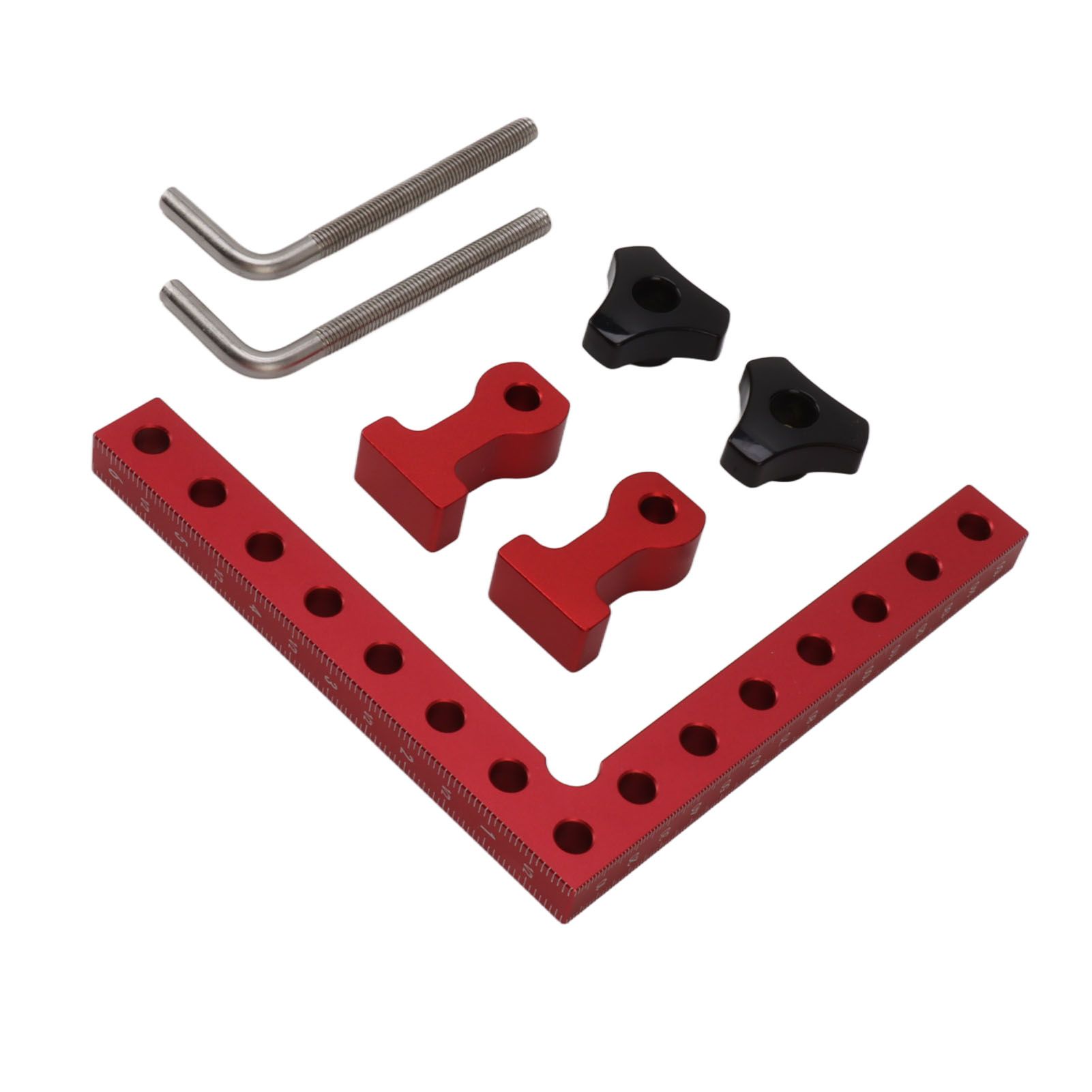 90 Degree Positioning Squares Aluminum Alloy Woodworking Right Angle Corner view 2
