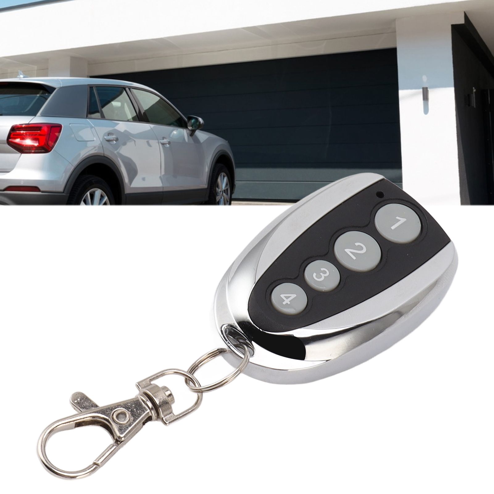 Garage Door Opener Remote Replacement 4 Button Gate Opener Remote with view 12