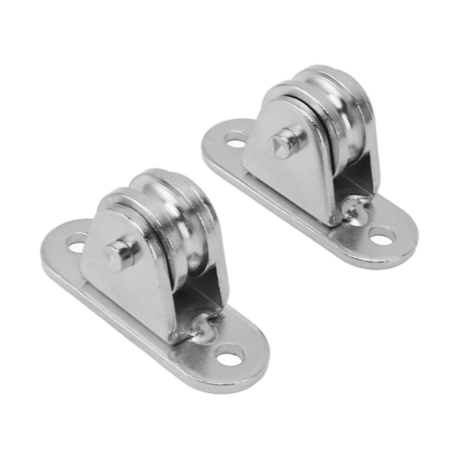 Small Pulley Block Stainless Steel Silent Pulley Roller Wall Mounted Fixed view 5