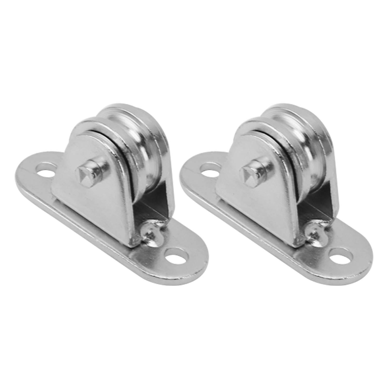 Small Pulley Block Stainless Steel Silent Pulley Roller Wall Mounted Fixed view 8