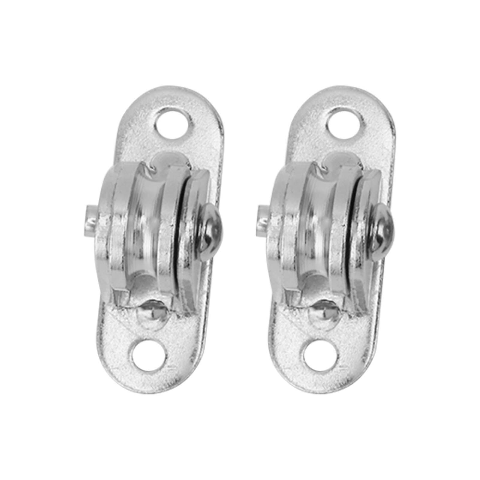 Small Pulley Block Stainless Steel Silent Pulley Roller Wall Mounted Fixed view 10