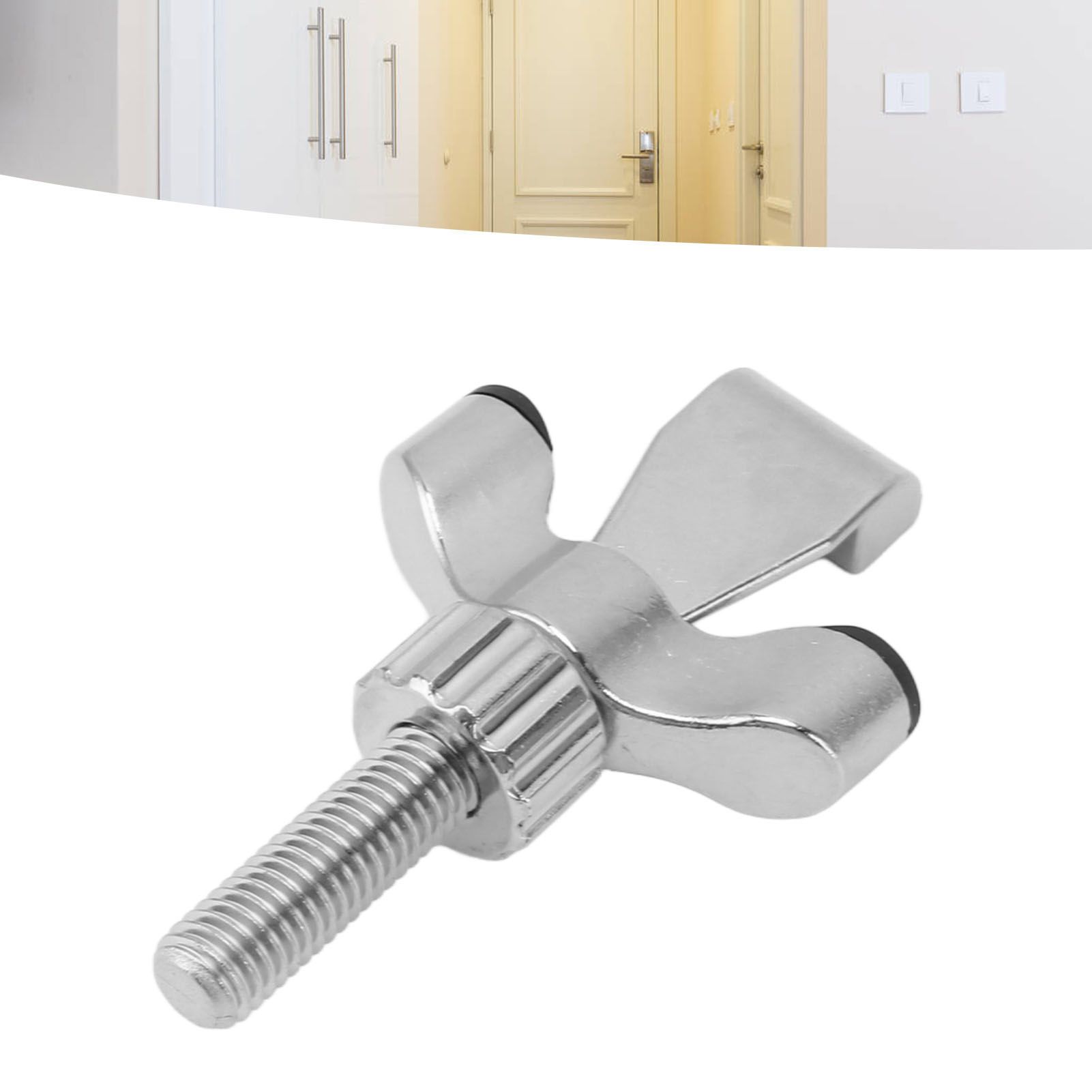 Stainless Steel Adjustable Portable Door Security Lock Travel Door Entry view 12