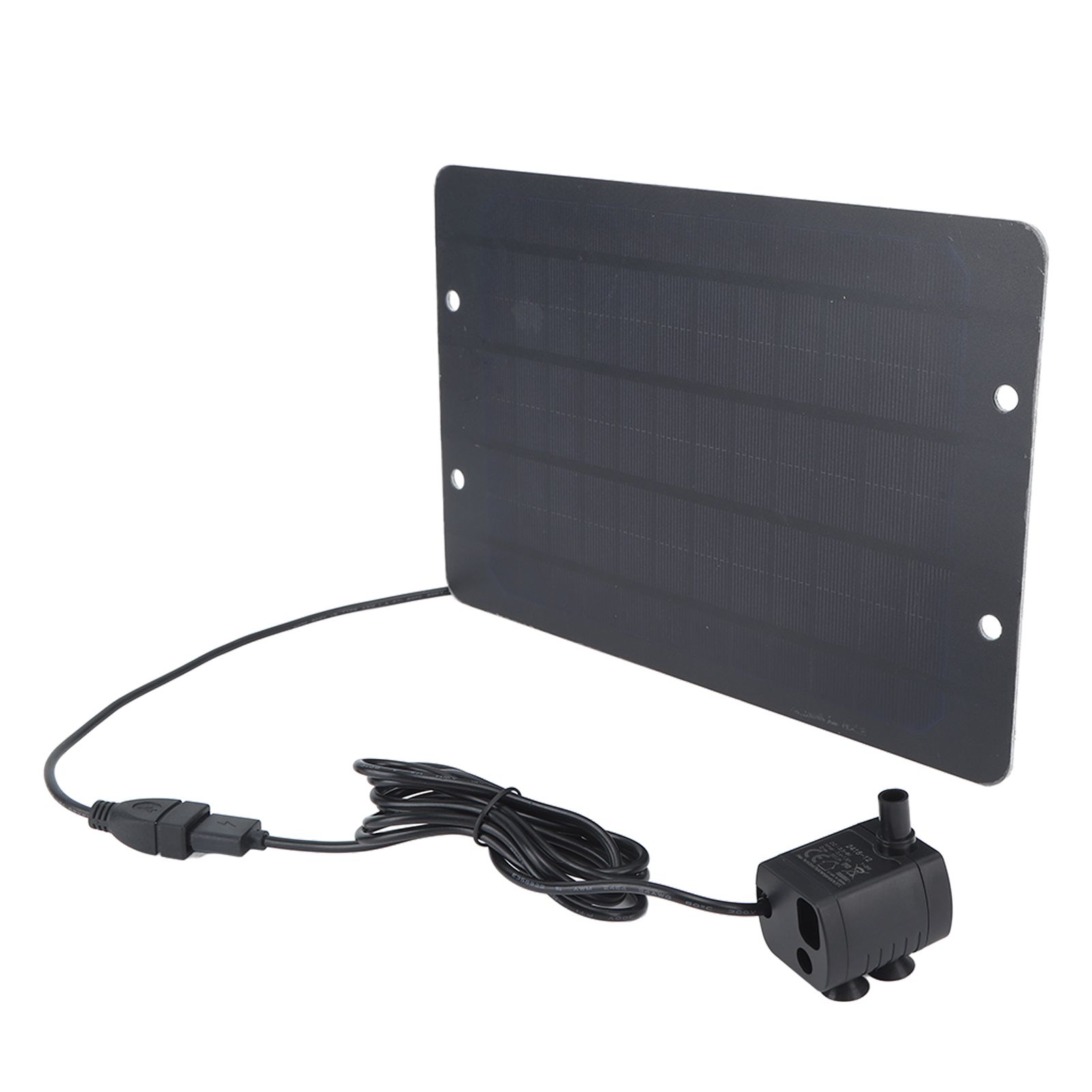 Solar Fountain 6V 10W Bird Bath Fountain USB Interface with Water Pump Solar view 4