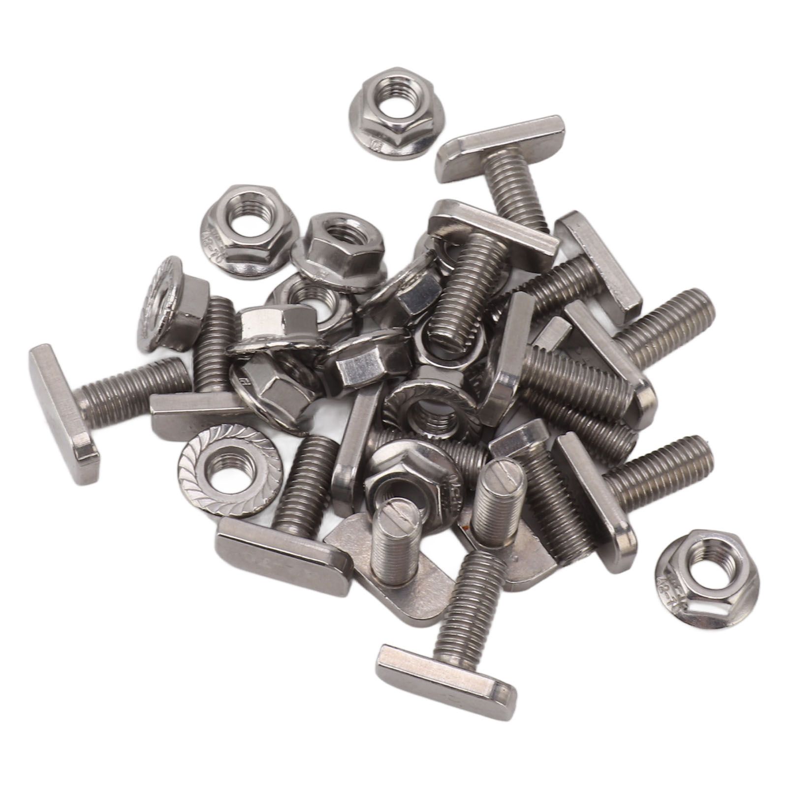 15 Set Hammer Head Screws M8 Stainless Steel Screws for Photovoltaic and Solar