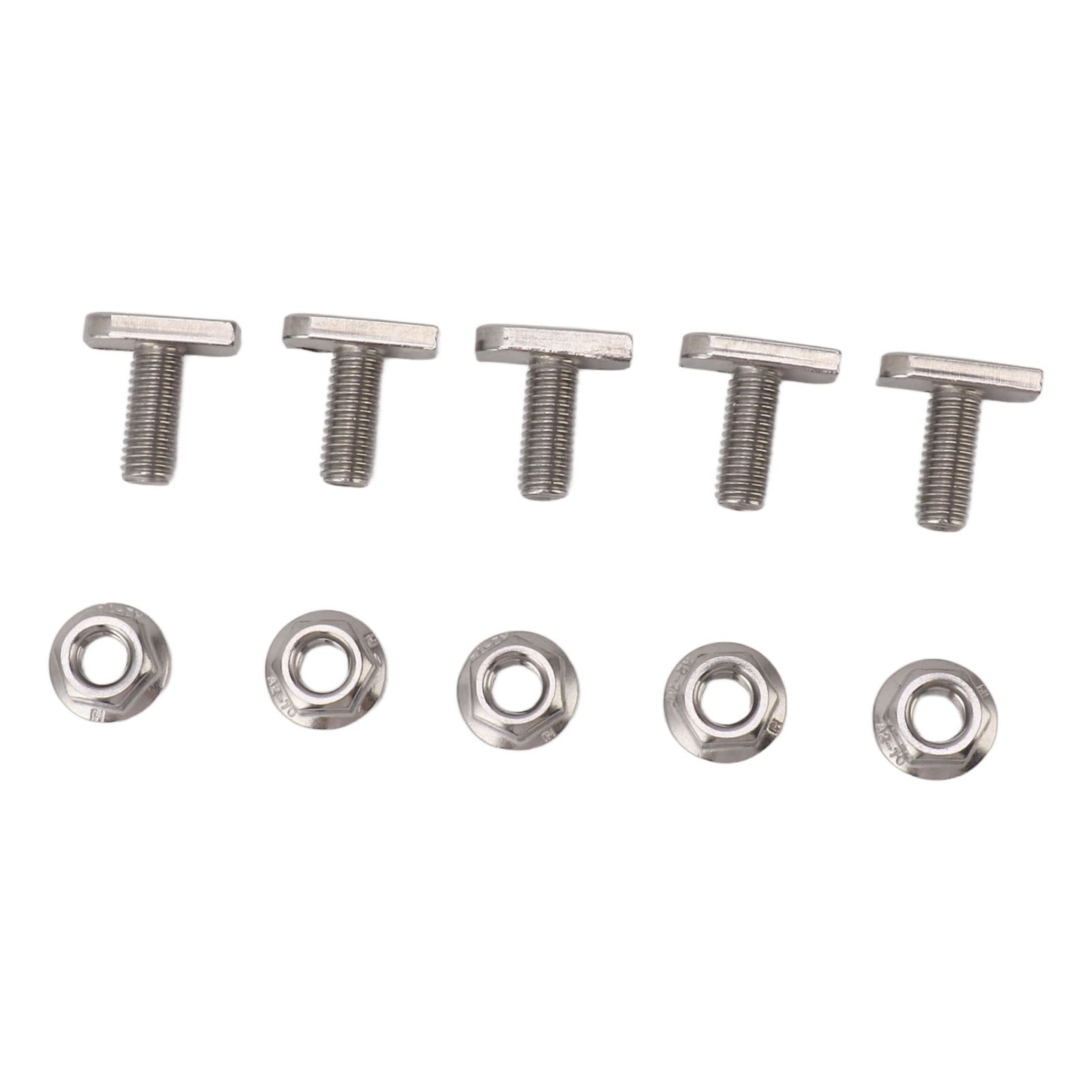 15 Set Hammer Head Screws M8 Stainless Steel Screws for Photovoltaic and Solar view 2
