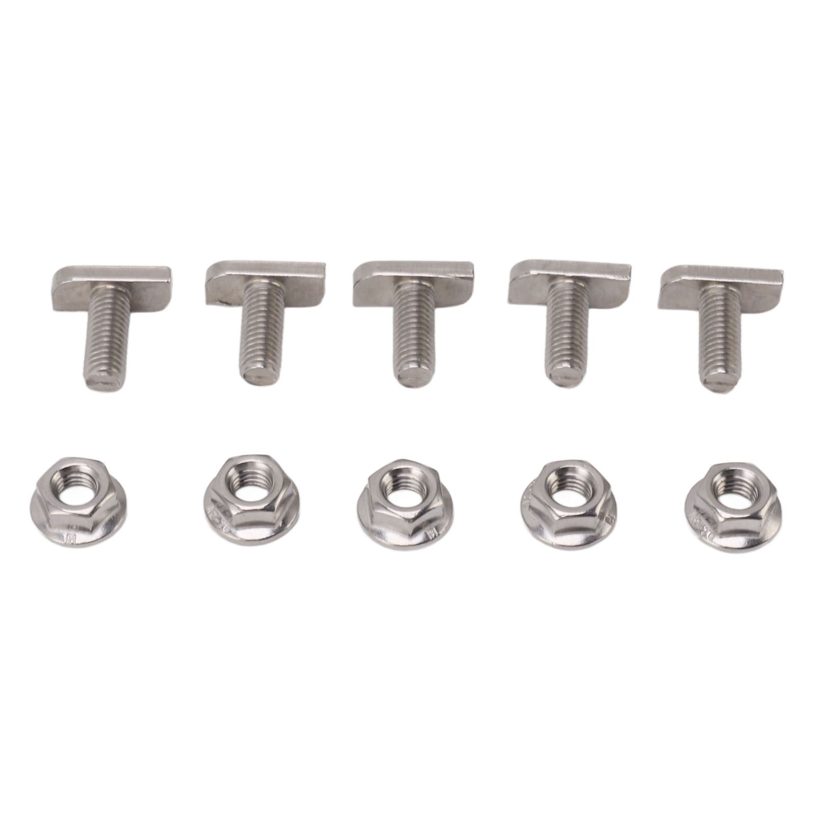 15 Set Hammer Head Screws M8 Stainless Steel Screws for Photovoltaic and Solar view 3