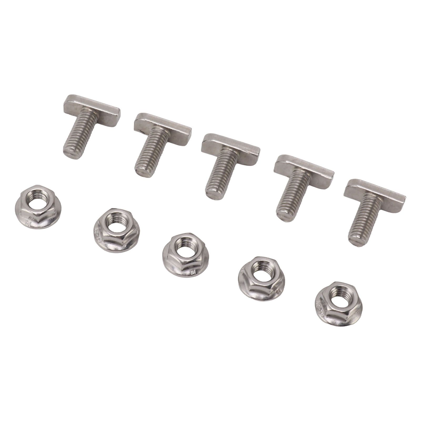 15 Set Hammer Head Screws M8 Stainless Steel Screws for Photovoltaic and Solar view 4