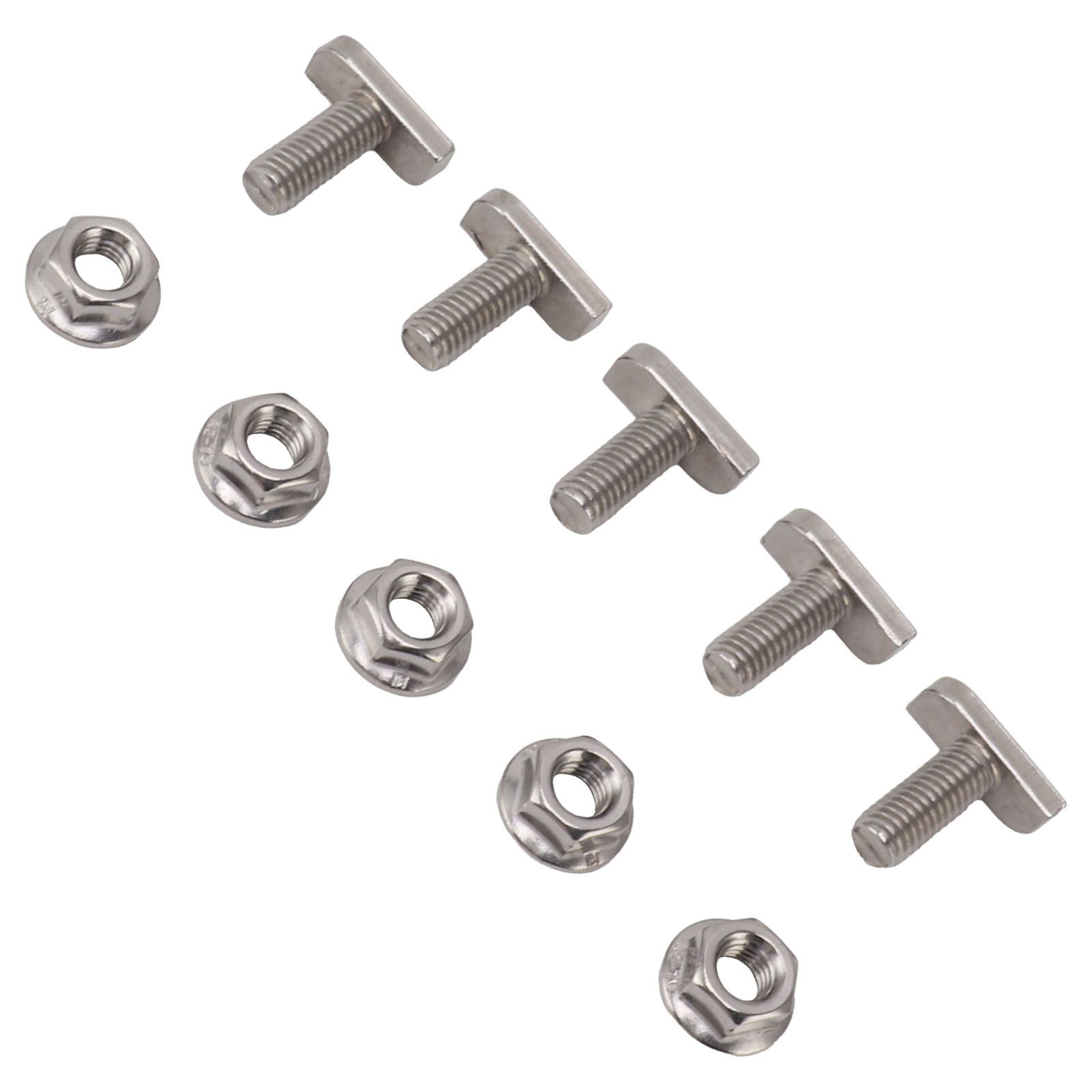 15 Set Hammer Head Screws M8 Stainless Steel Screws for Photovoltaic and Solar view 5