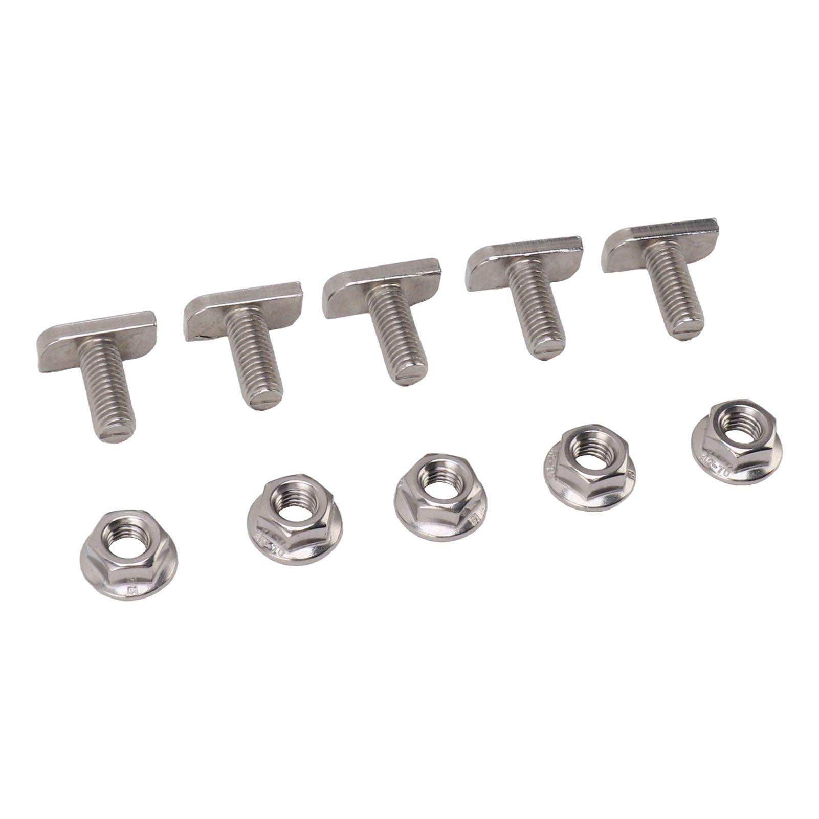 15 Set Hammer Head Screws M8 Stainless Steel Screws for Photovoltaic and Solar view 7