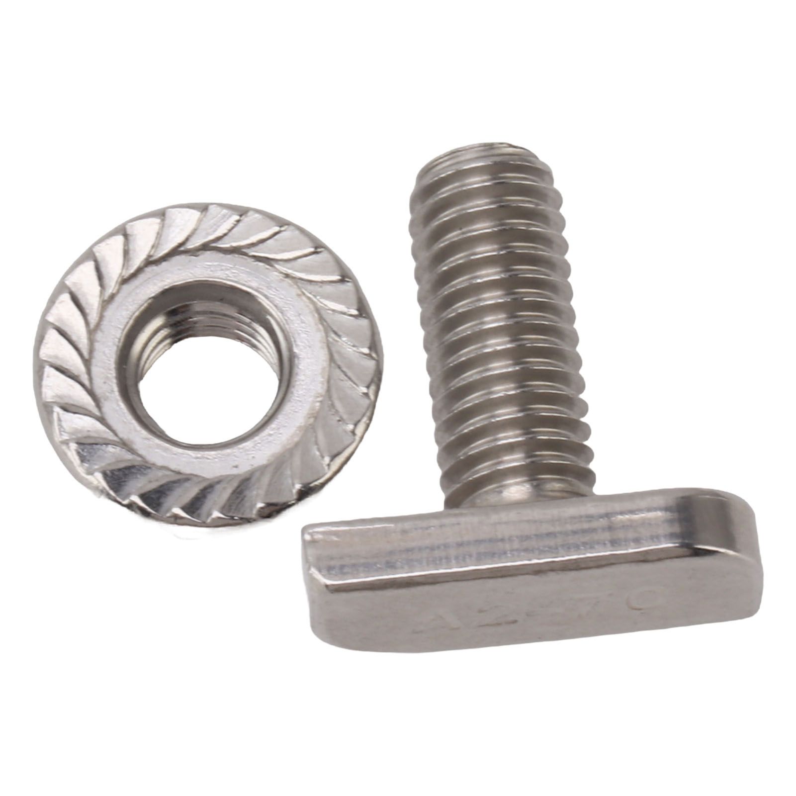 15 Set Hammer Head Screws M8 Stainless Steel Screws for Photovoltaic and Solar view 10