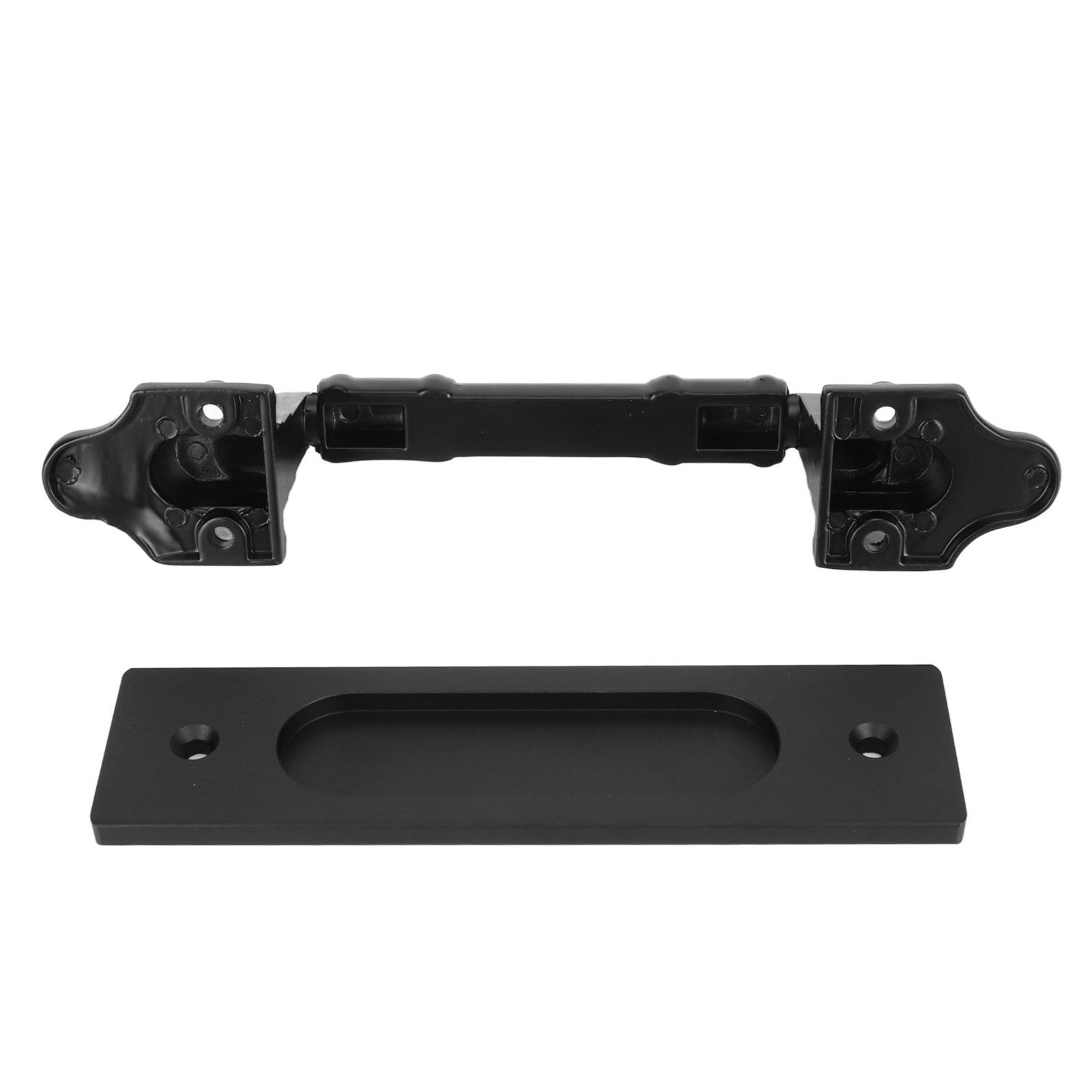Sliding Barn Door Handle Double Sided Black Barn Door Pull Handle for Gates view 8