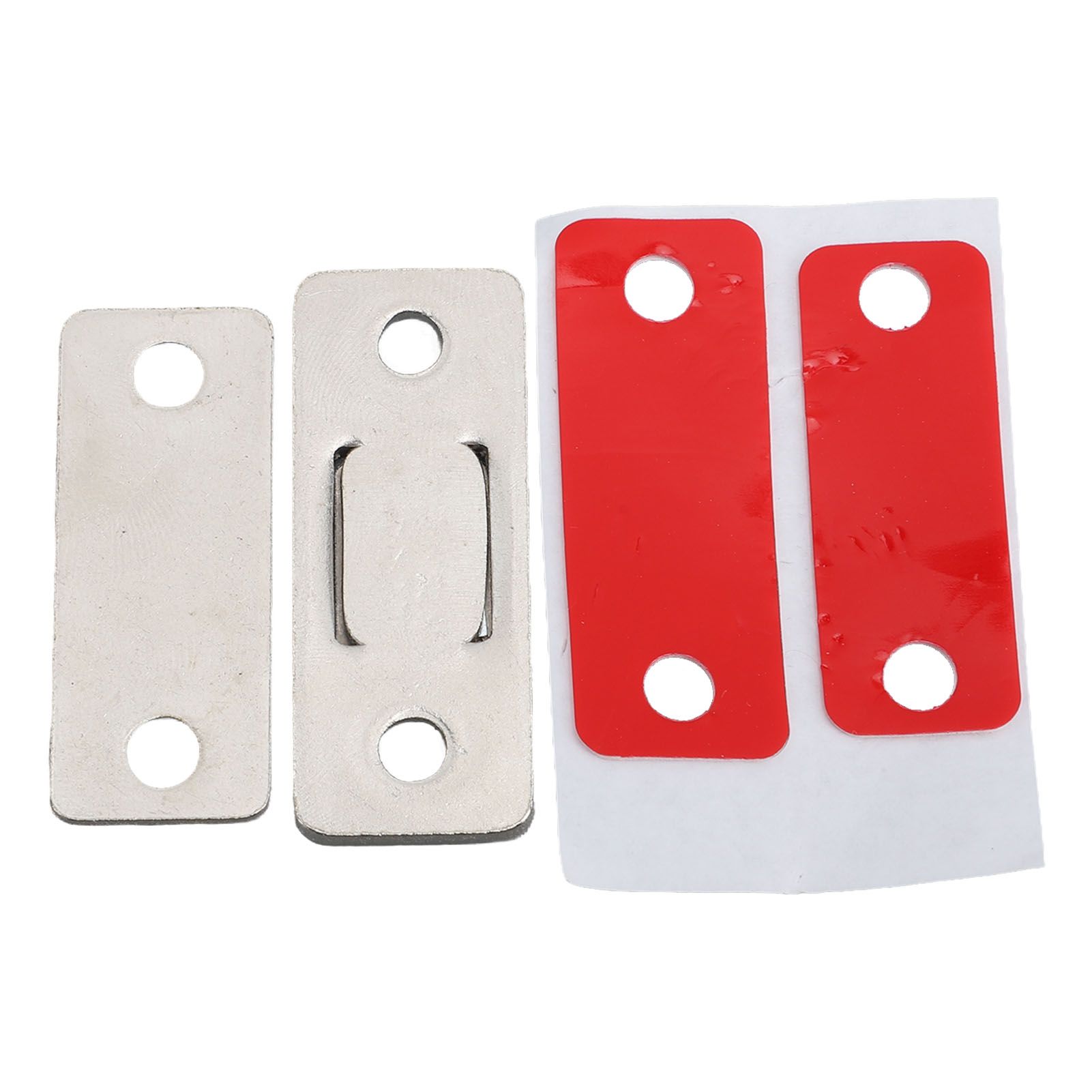 8 Pack Magnetic Door Catch Ultra Thin Door Latch Adhesive Stainless Steel 2 view 10