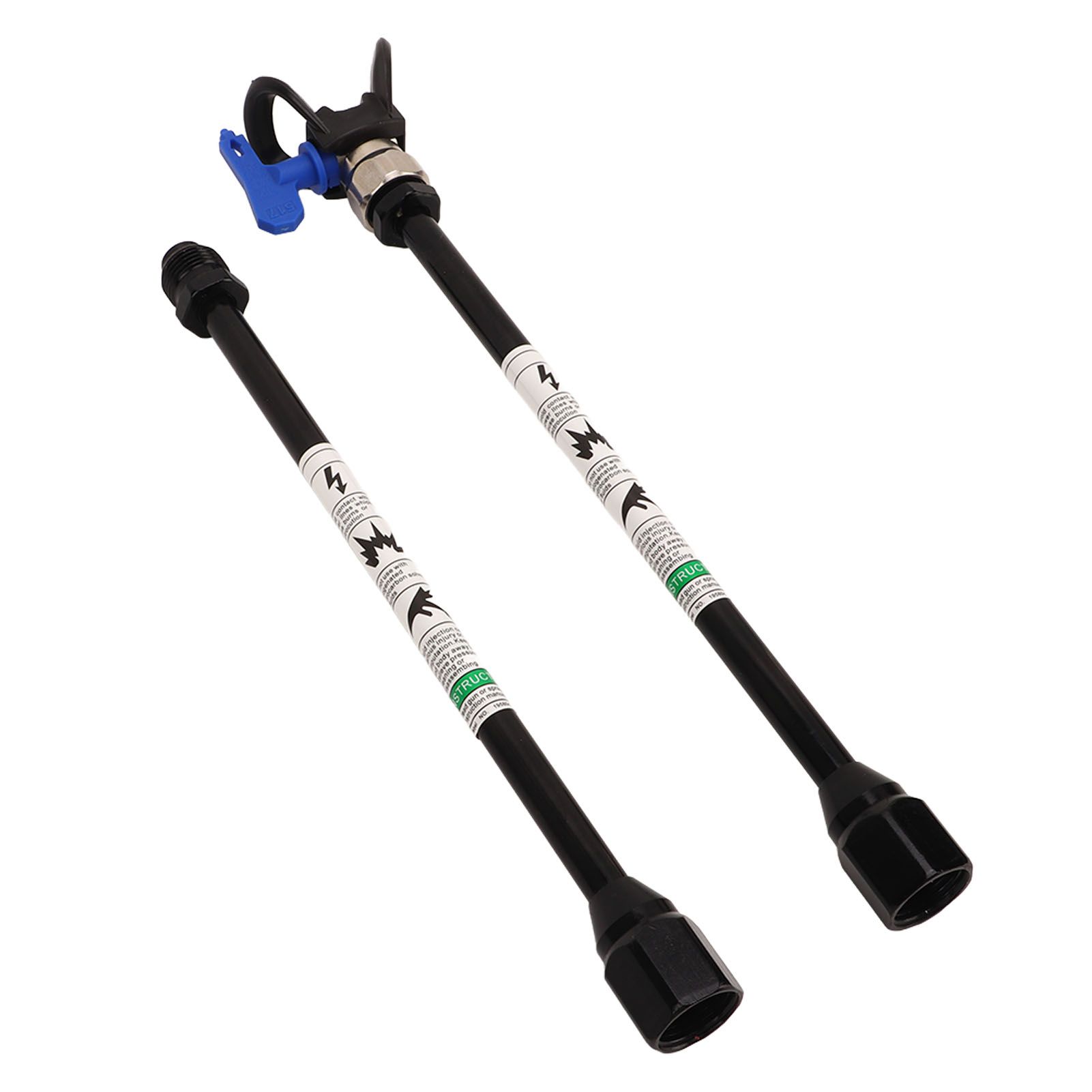 2PCS Spray Extension Rod G7/8 14 Stainless Steel Sprayer Tip Extension Pole view 3