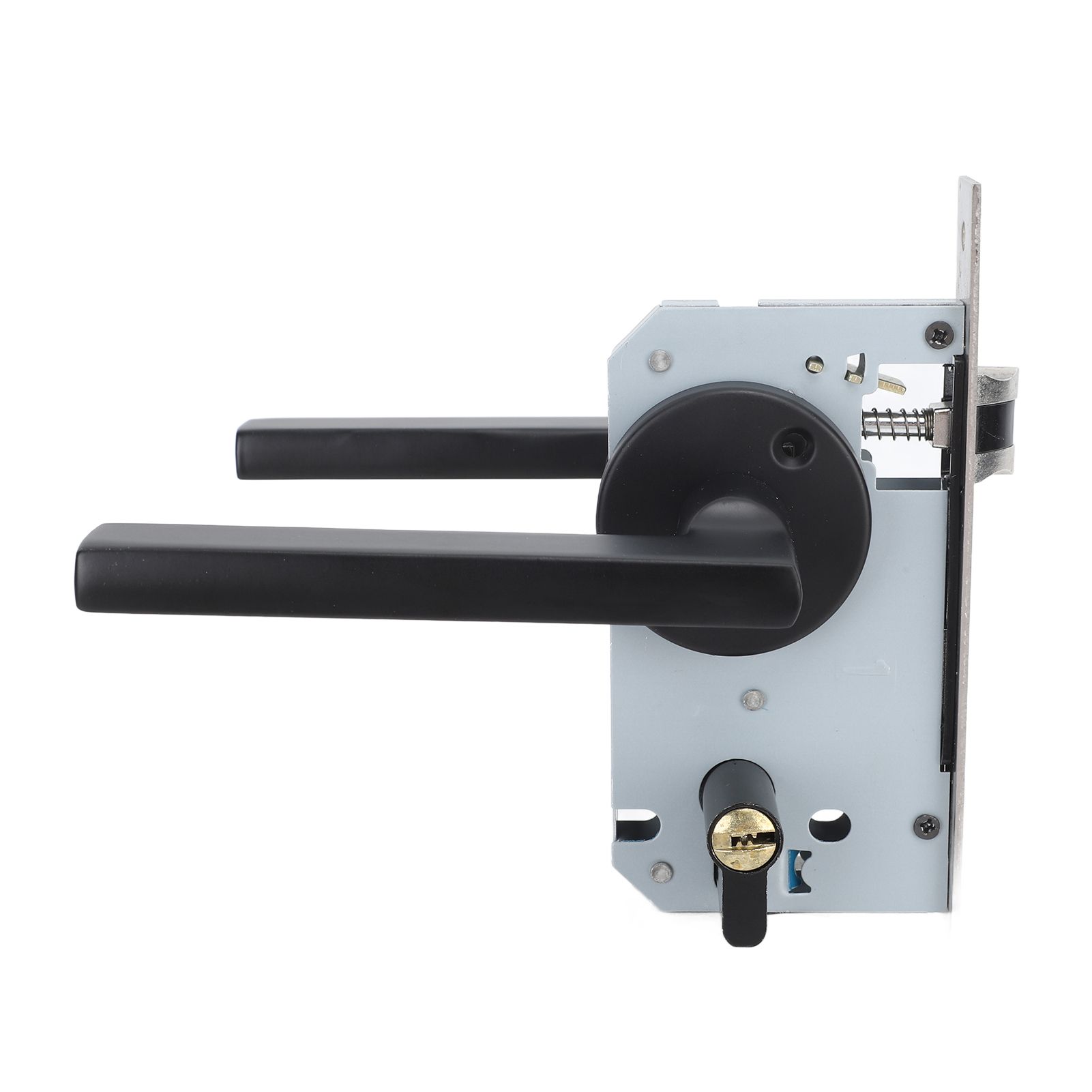 House Door Handle Lock Aluminum Black Antioxidant Coating Shock Resistance view 9