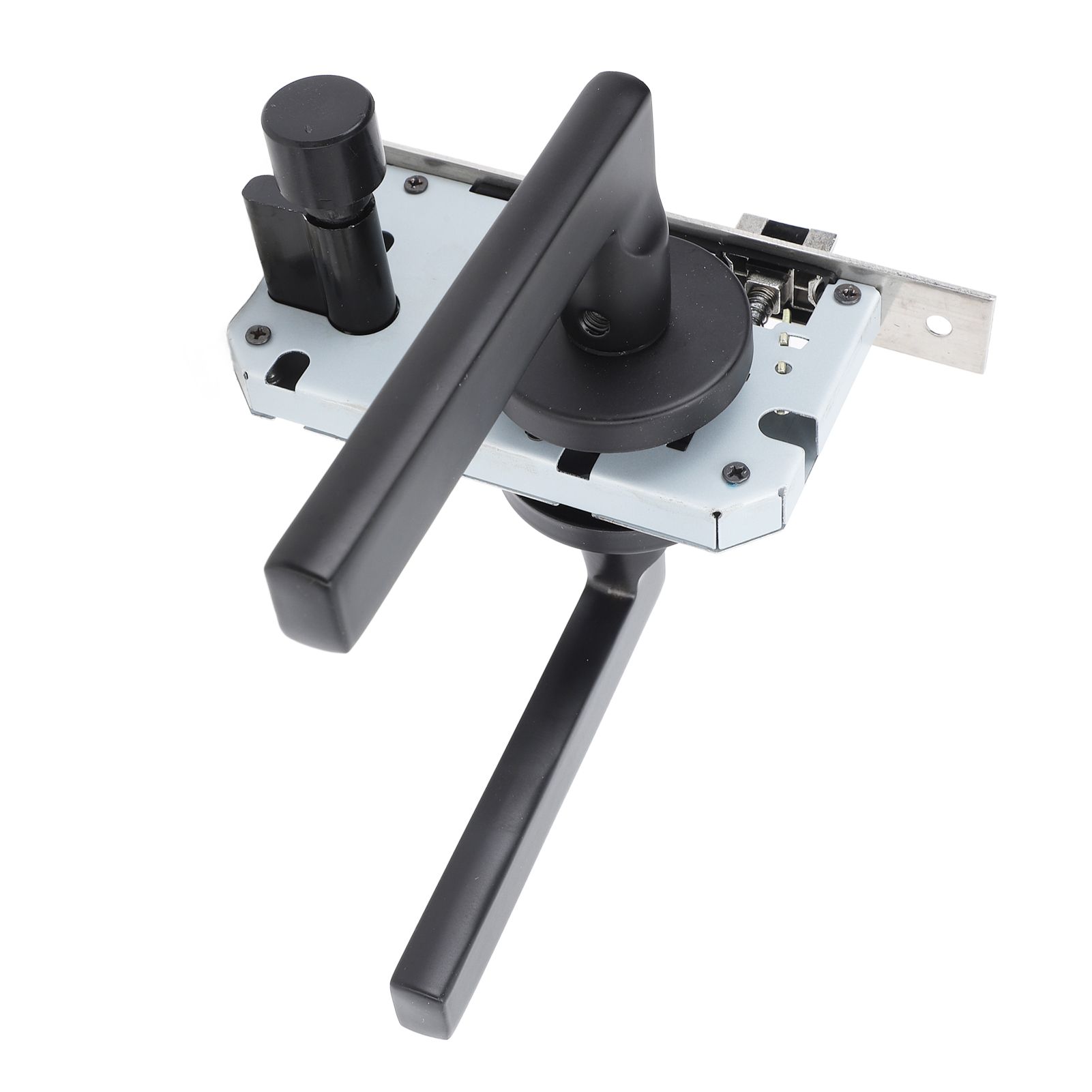 House Door Handle Lock Aluminum Black Antioxidant Coating Shock Resistance view 14