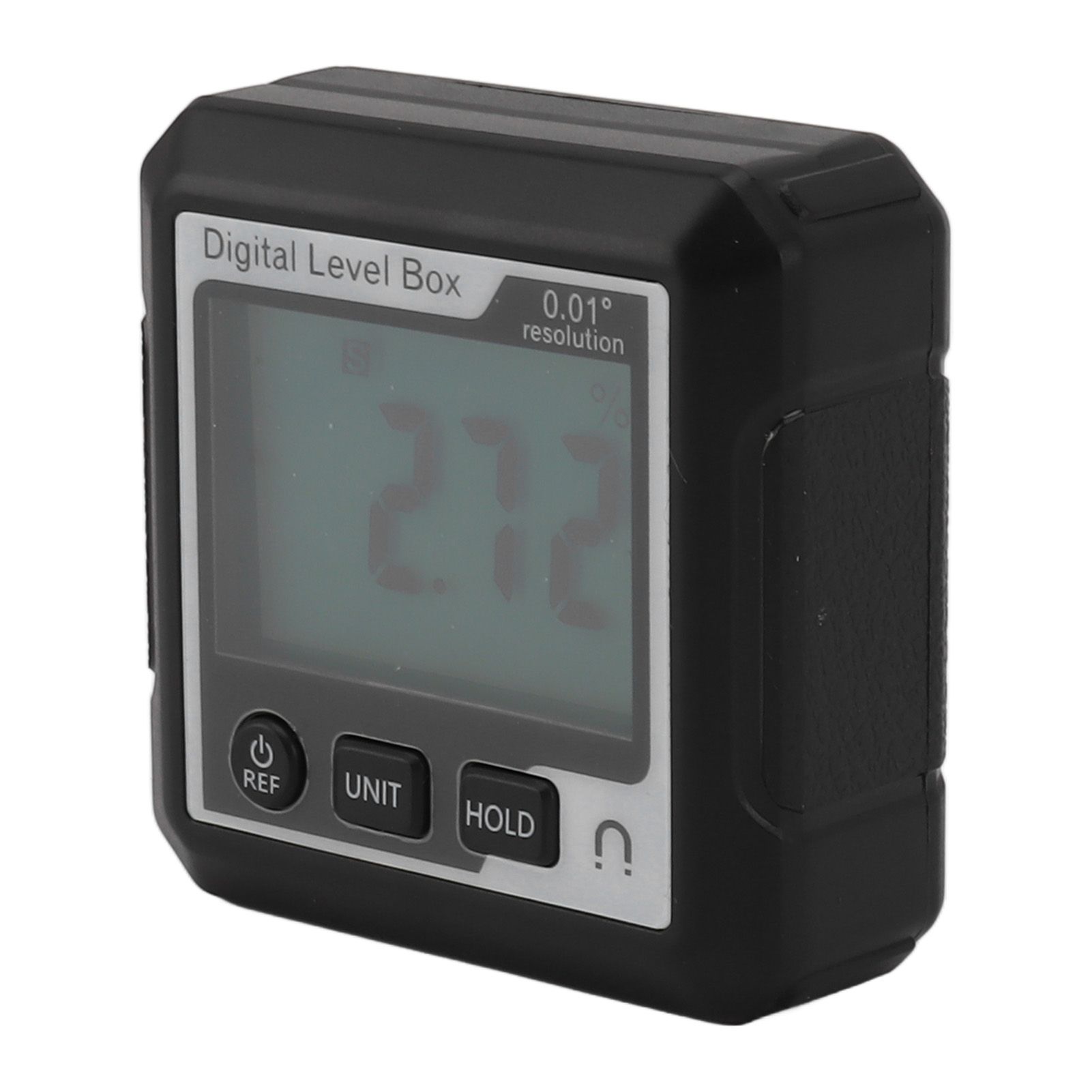 Digital Level Box Magnetic Data Lock Angle Slope Conversion Protractor Angle view 2